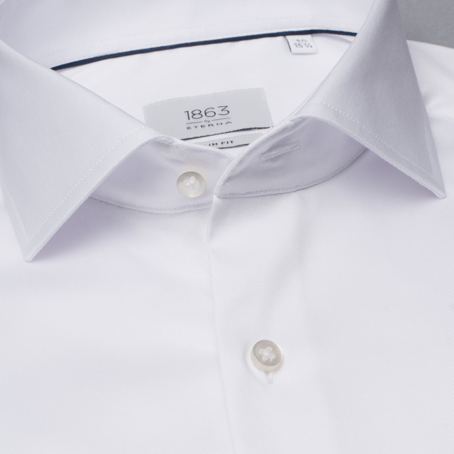 Eterna Gentle Slim fit shirt, White, large image number 4