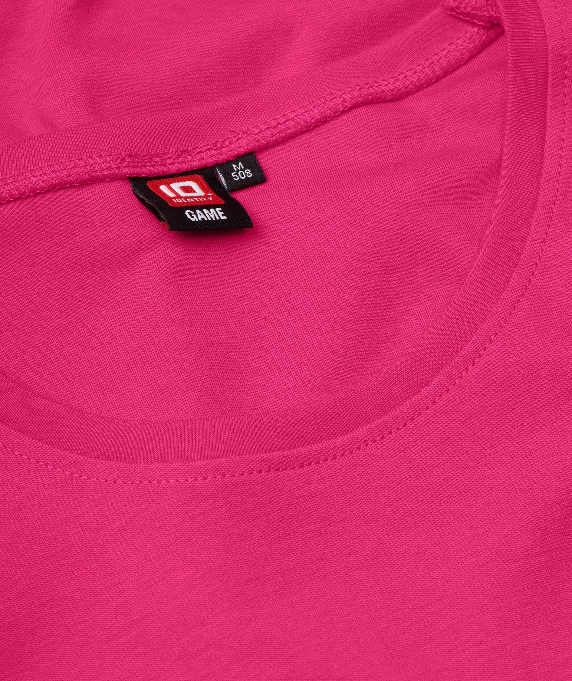 ID Interlock dame T-skjorte, Rosa, large image number 3