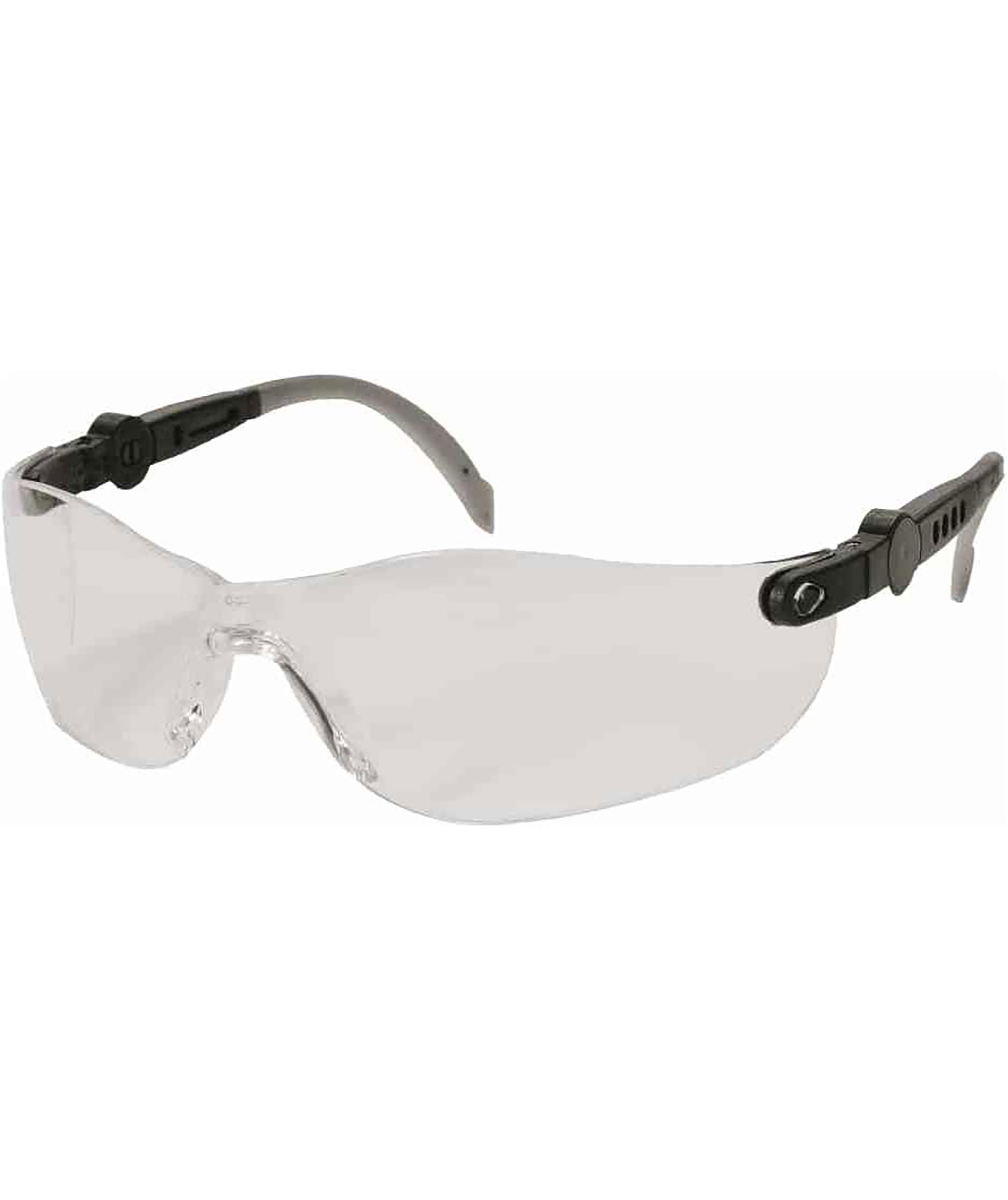 Thor 821010 Vision clear safety goggles, Black, Black, large image number 0
