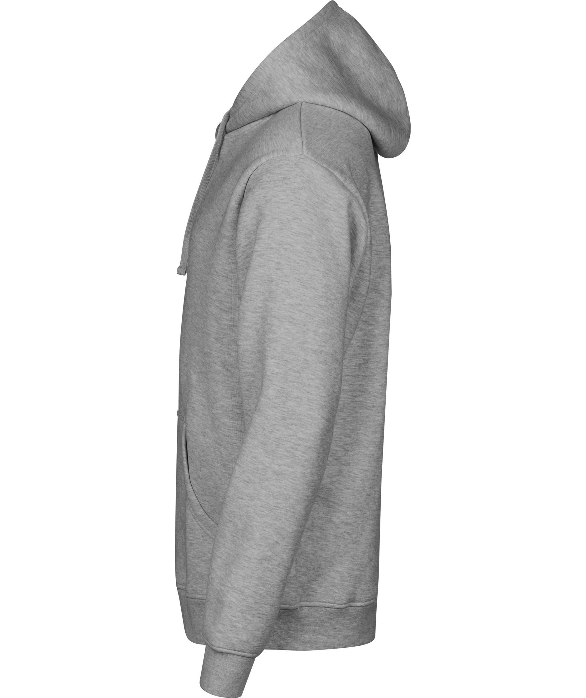 Tee Jays UNLABELED h&aelig;ttetr&oslash;je, Heather Grey, large image number 3