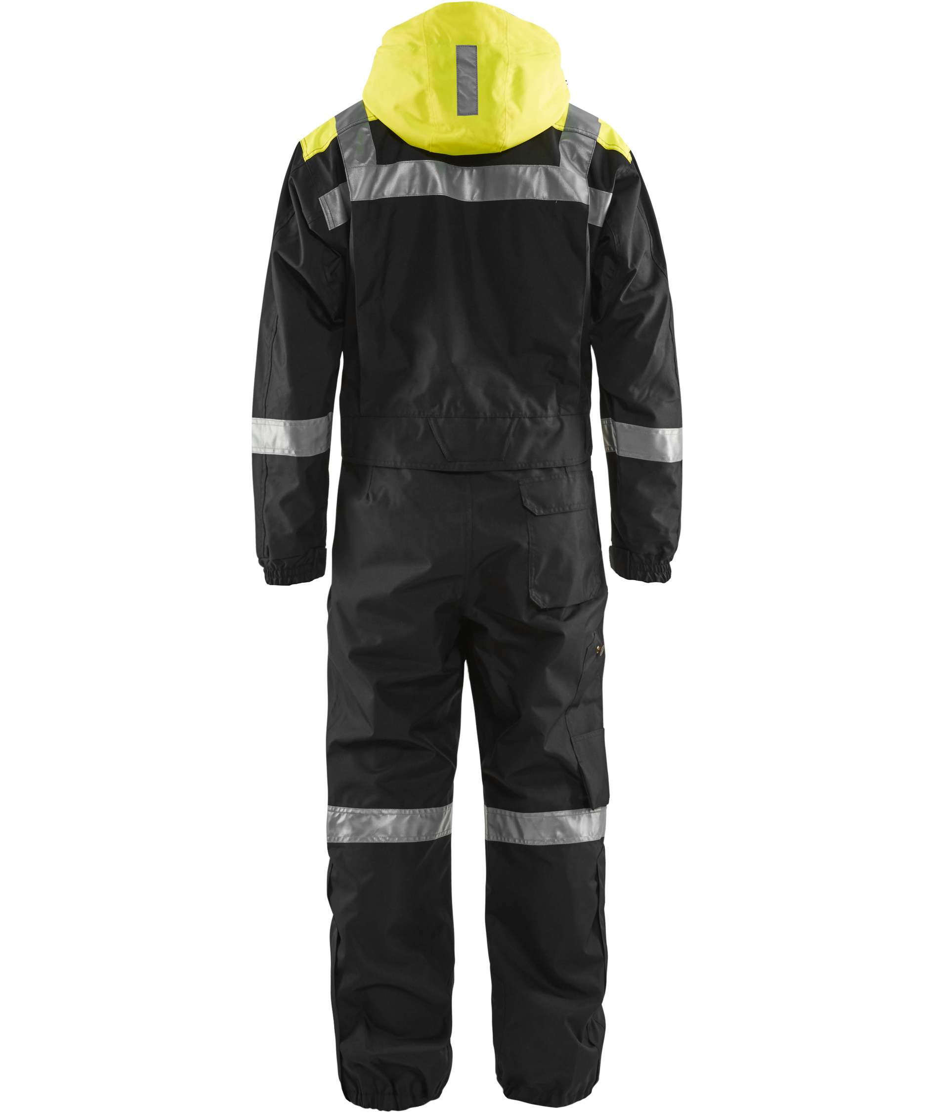 Bl&aring;kl&auml;der skallkjeledress, Svart/Hi-Vis Gul