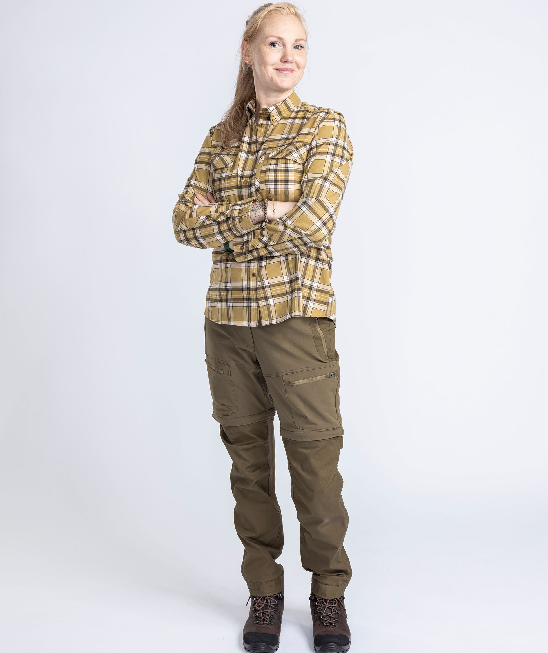 Pinewood Abisko Hiking Regular Fit dameskjorte