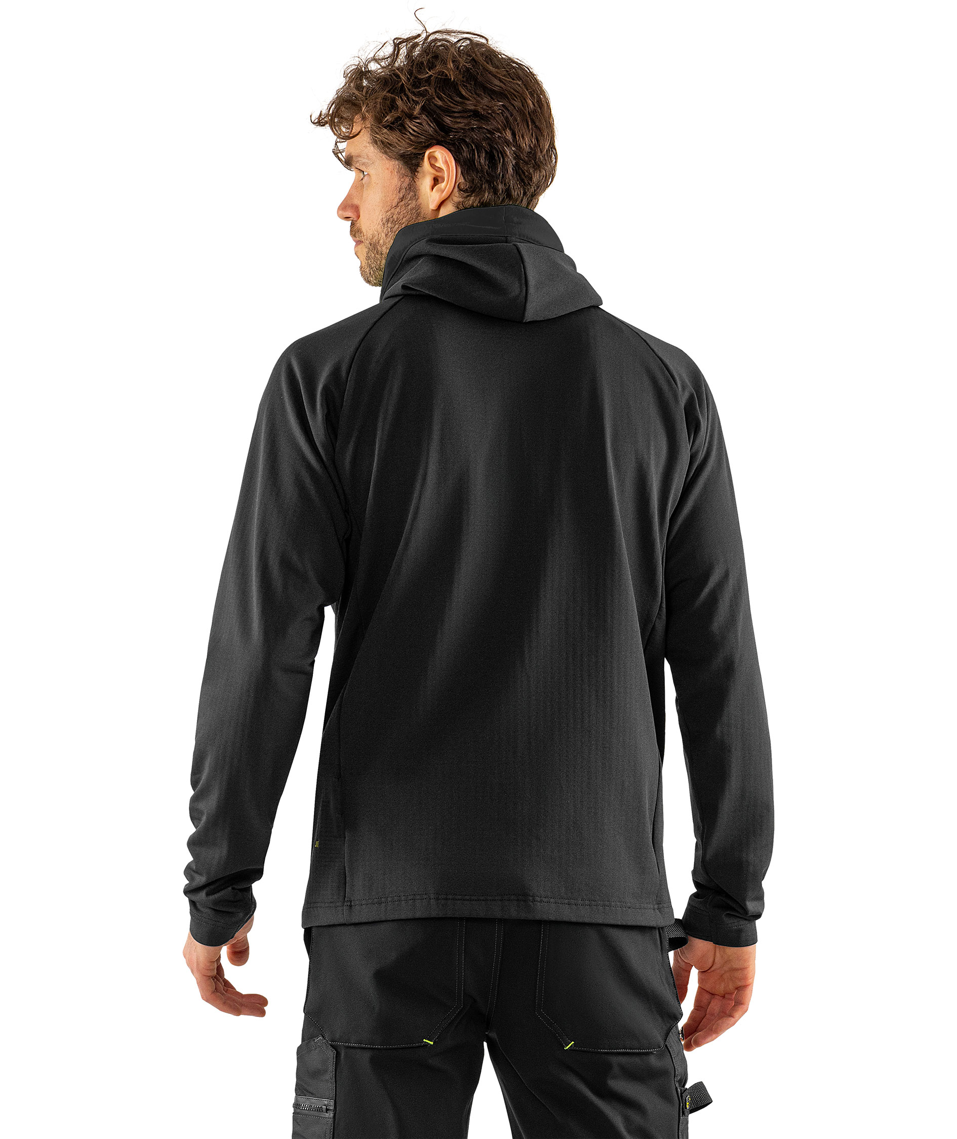 Fristads cardigan 7871 GTD full stretch, Black, large image number 3