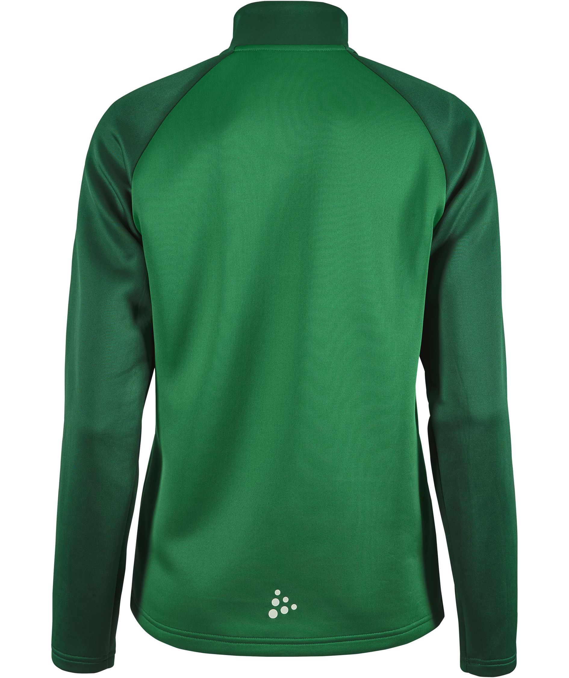 Craft Squad 2.0 women's halfzip training pullover, Team Green-Ivy, large image number 2