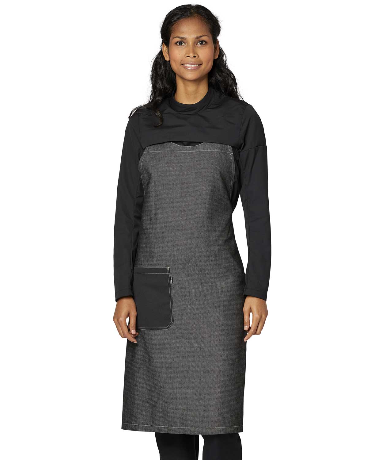 Kentaur Raw snap-on br&ouml;stlappsf&ouml;rkl&auml;de med fickor, Gr&aring;, Gr&aring;, large image number 1