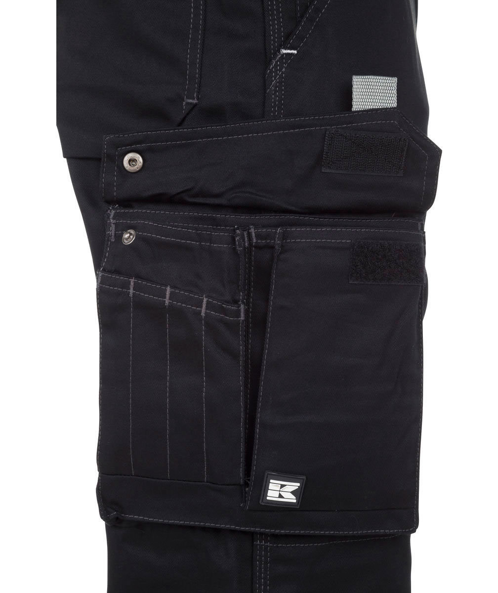 Kramp Original Light work trousers with belt, Black, large image number 5