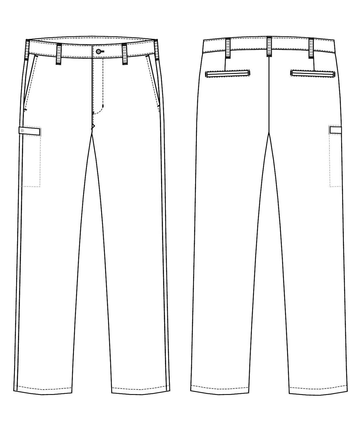 Kentaur chino bukse benlengde benl&auml;ng 86 cm, Dark khaki, large image number 3