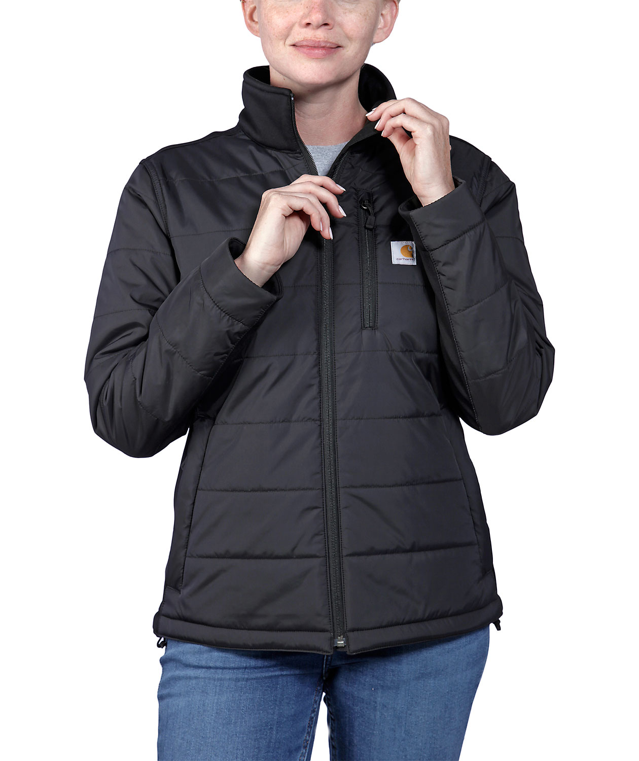 Carhartt vadderad jacka dam, Black