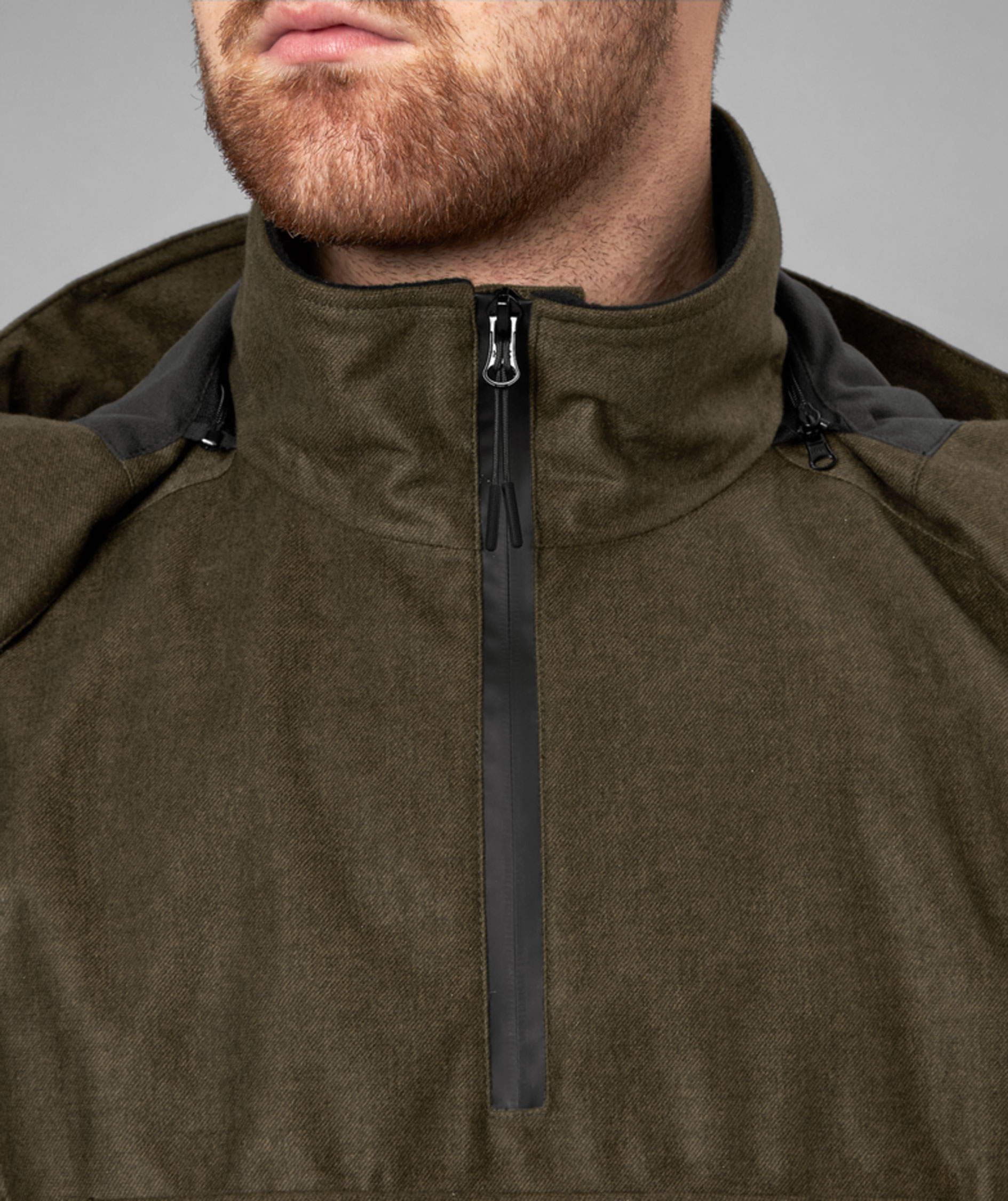 Seeland Avail Smock Anorak, Pine Green Melange, large image number 7