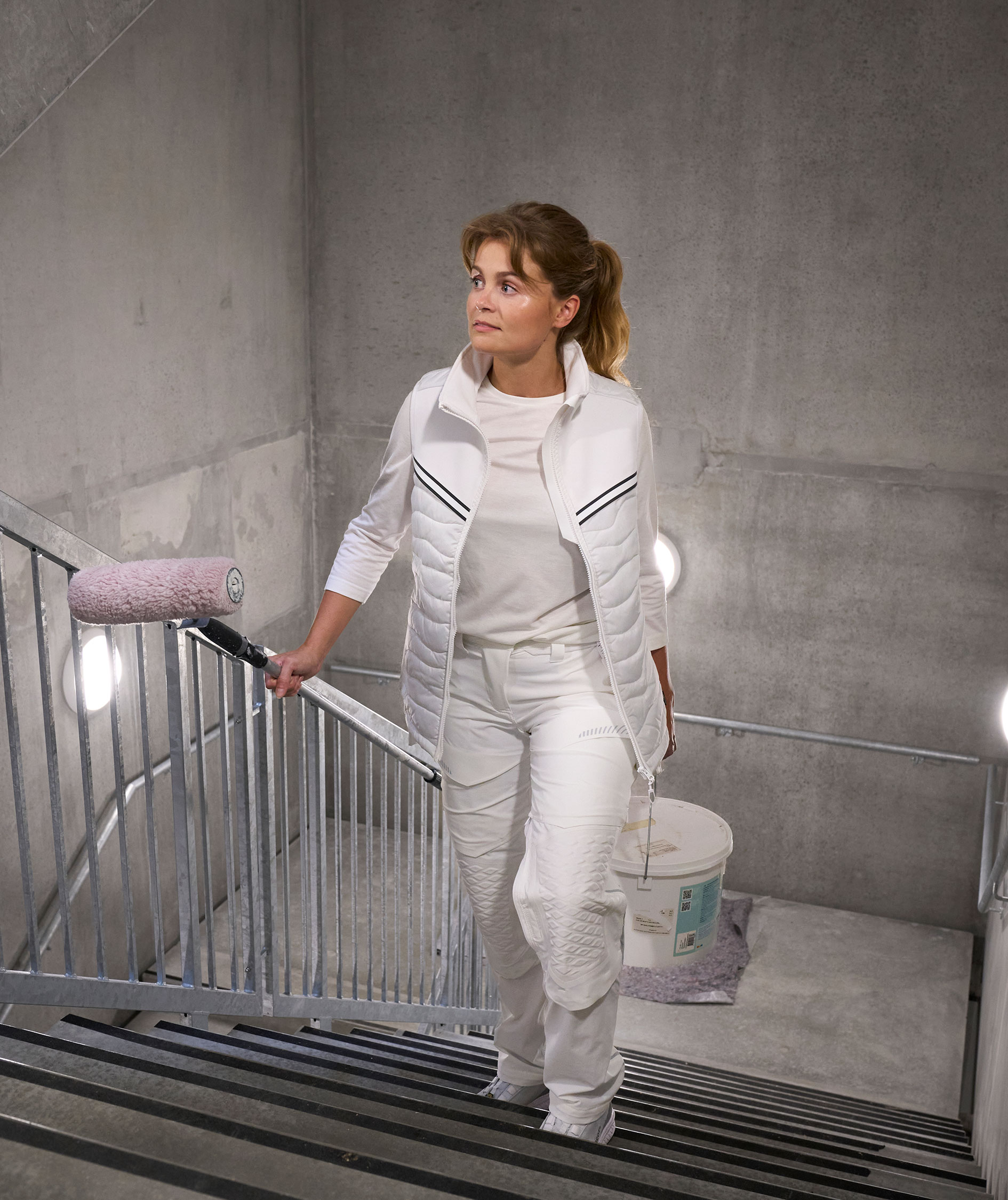 Mascot Customized diamond fit women's work trousers full stretch