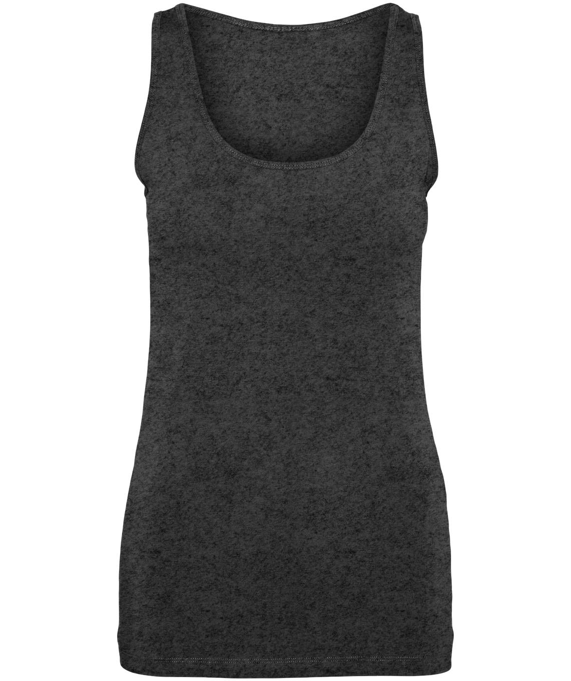 Vero Moda VMLULU l&aring;ng linne dam, Dark Grey Melange, Dark Grey Melange, swatch