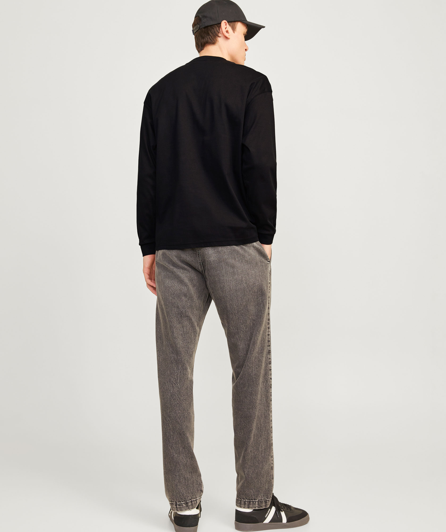 Jack & Jones JJEURBAN EDGE long-sleeved T-shirt, Black, large image number 2