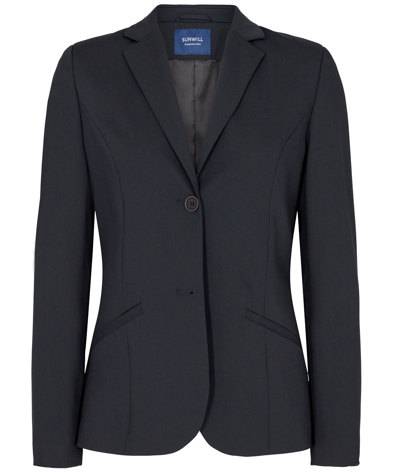 Sunwill Traveller Bistretch Regular Fit Damen Blazer, Navy