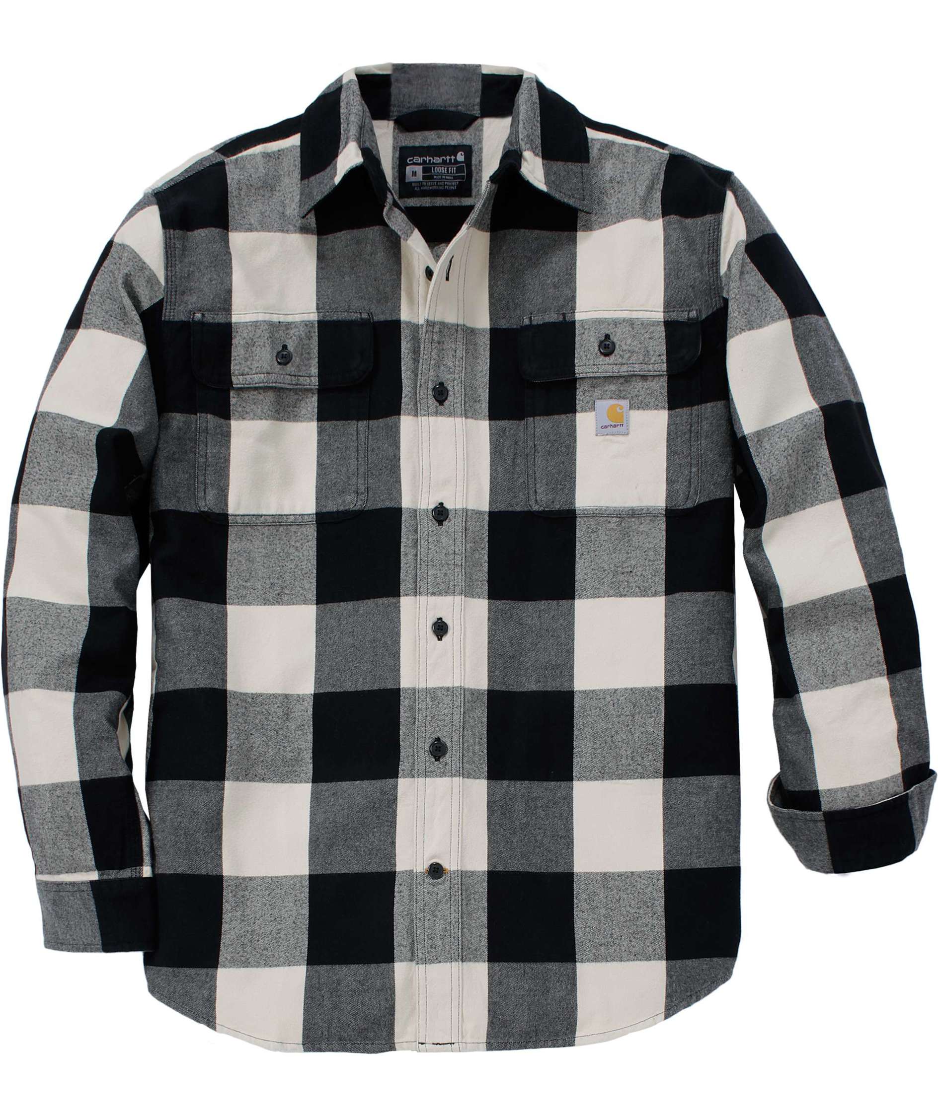 Carhartt flanellskjorta, Oat Milk