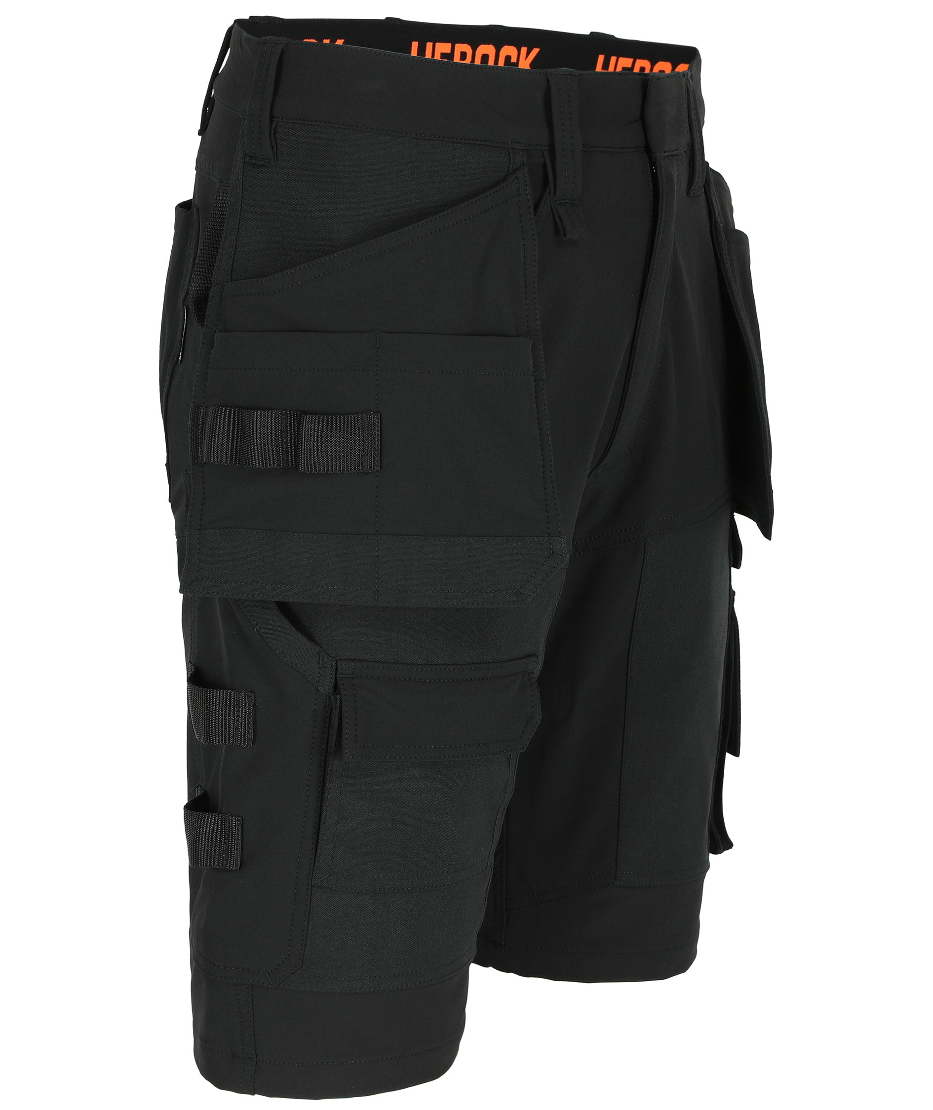 HEROCK Spoki craftsman shorts full stretch, Black, large image number 3