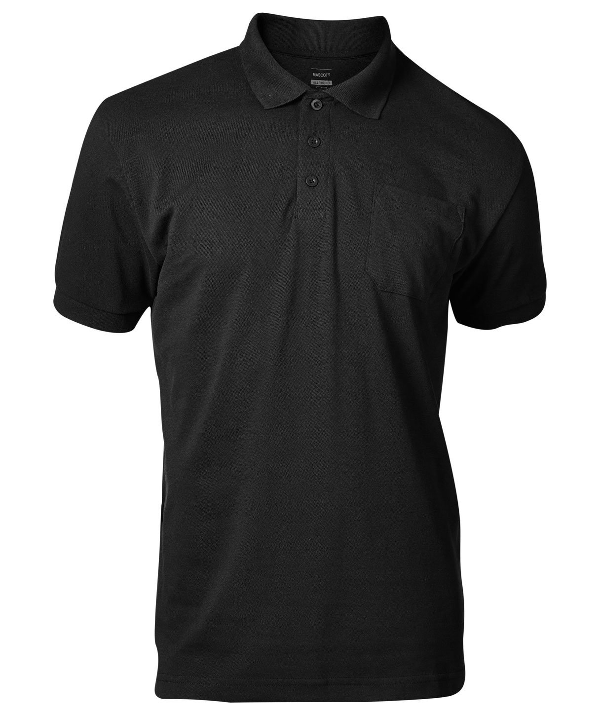 Mascot Crossover Orgon polo T-skjorte, Svart, Svart, swatch