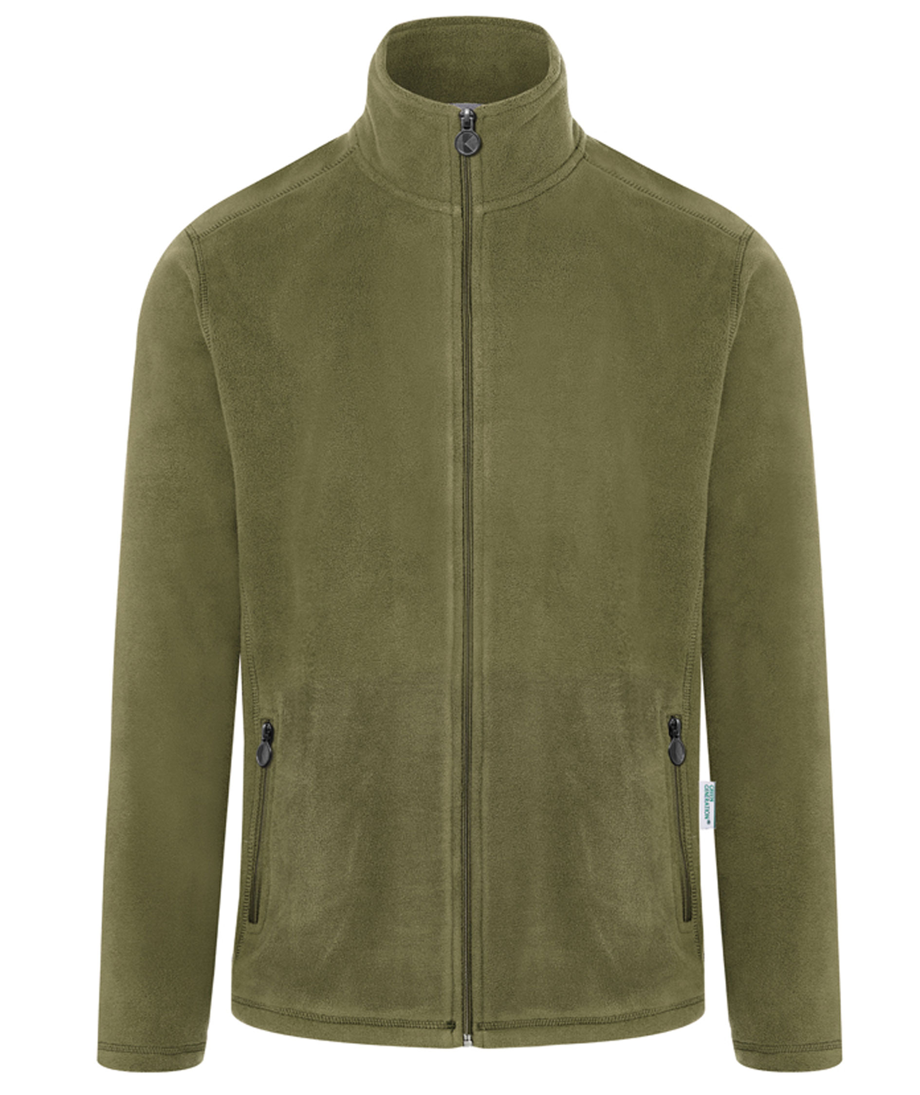 Karlowsky fleecejacka, Moss green