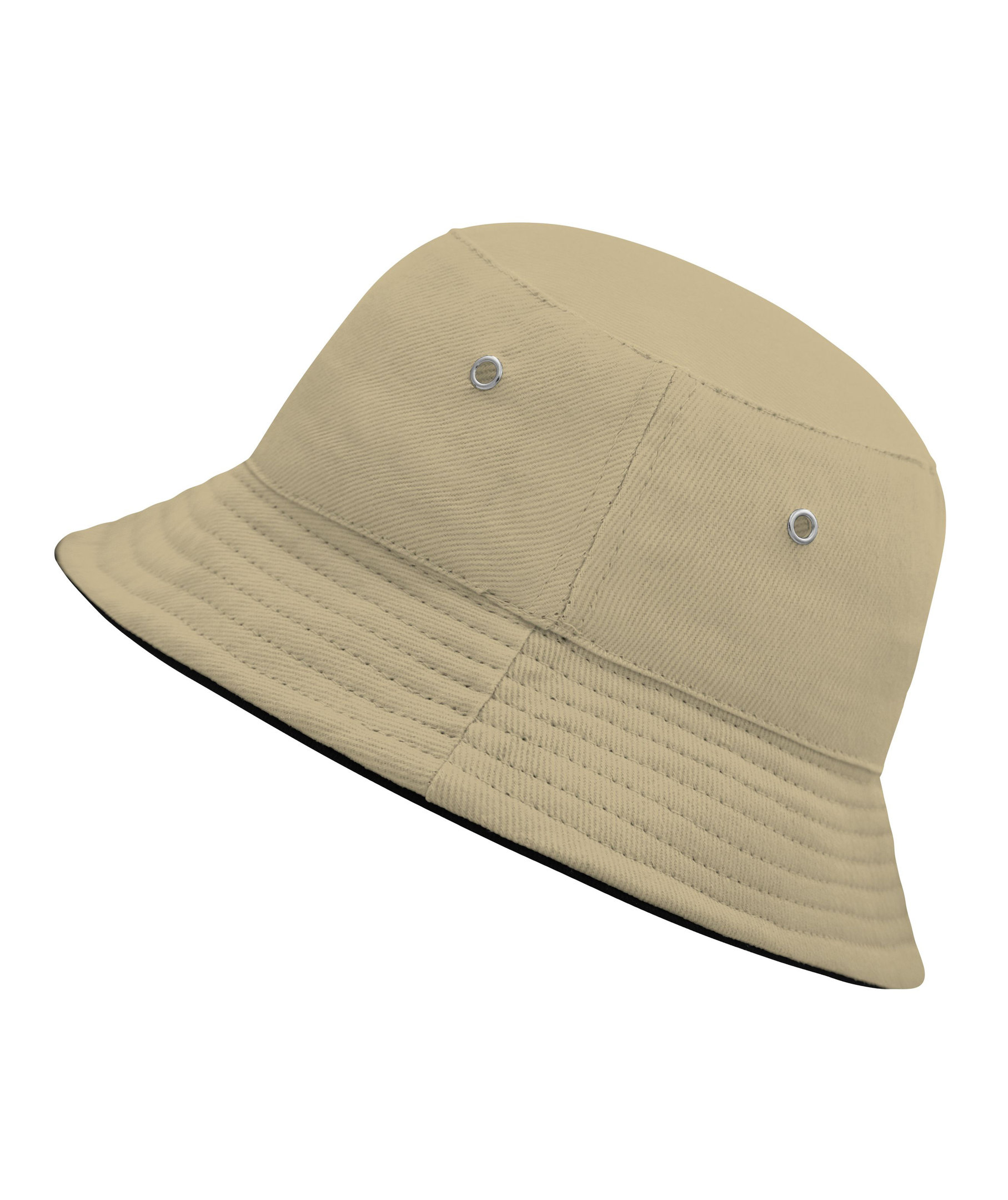 Myrtle Beach sommarhatt till barn, Khaki/Svart