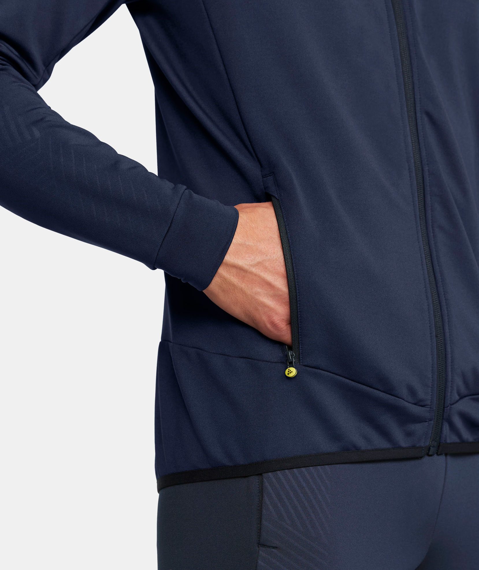 Craft Extend hoodie med dragkedja, Navy, large image number 4