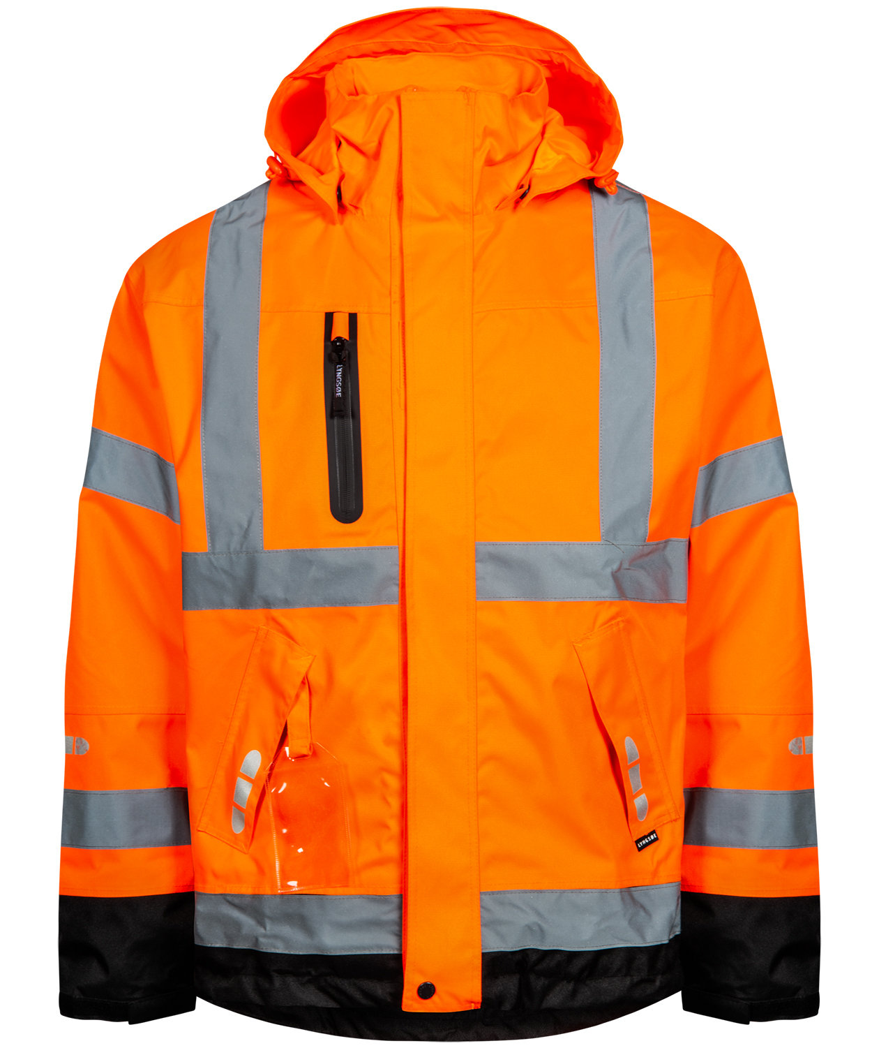 Lyngs&oslash;e skalljakke, Hi-Vis Oransje/Svart, Hi-Vis Oransje/Svart, swatch