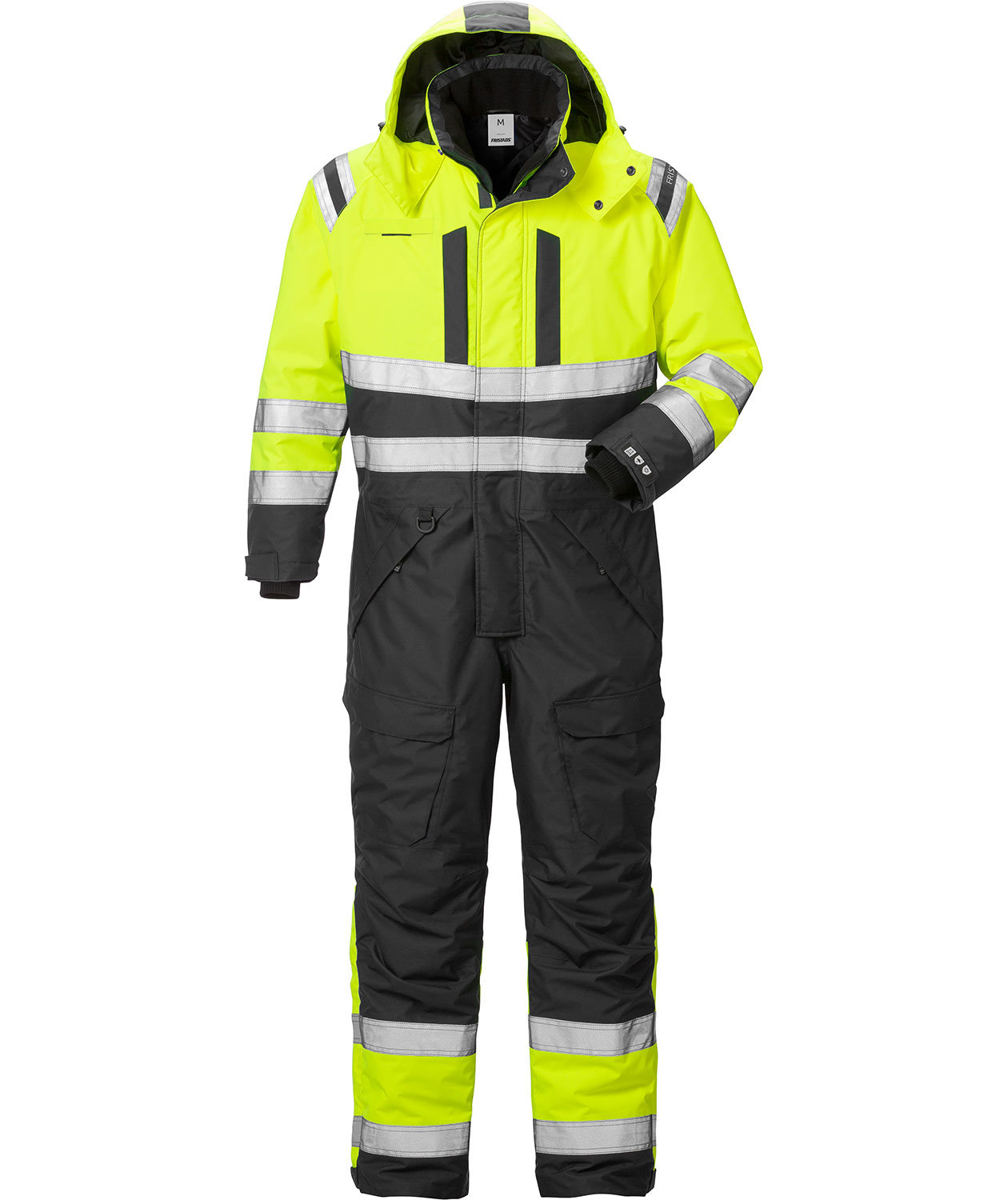 Fristads Airtech&reg; vinterkjeledress 8015, Hi-vis Gul/Svart