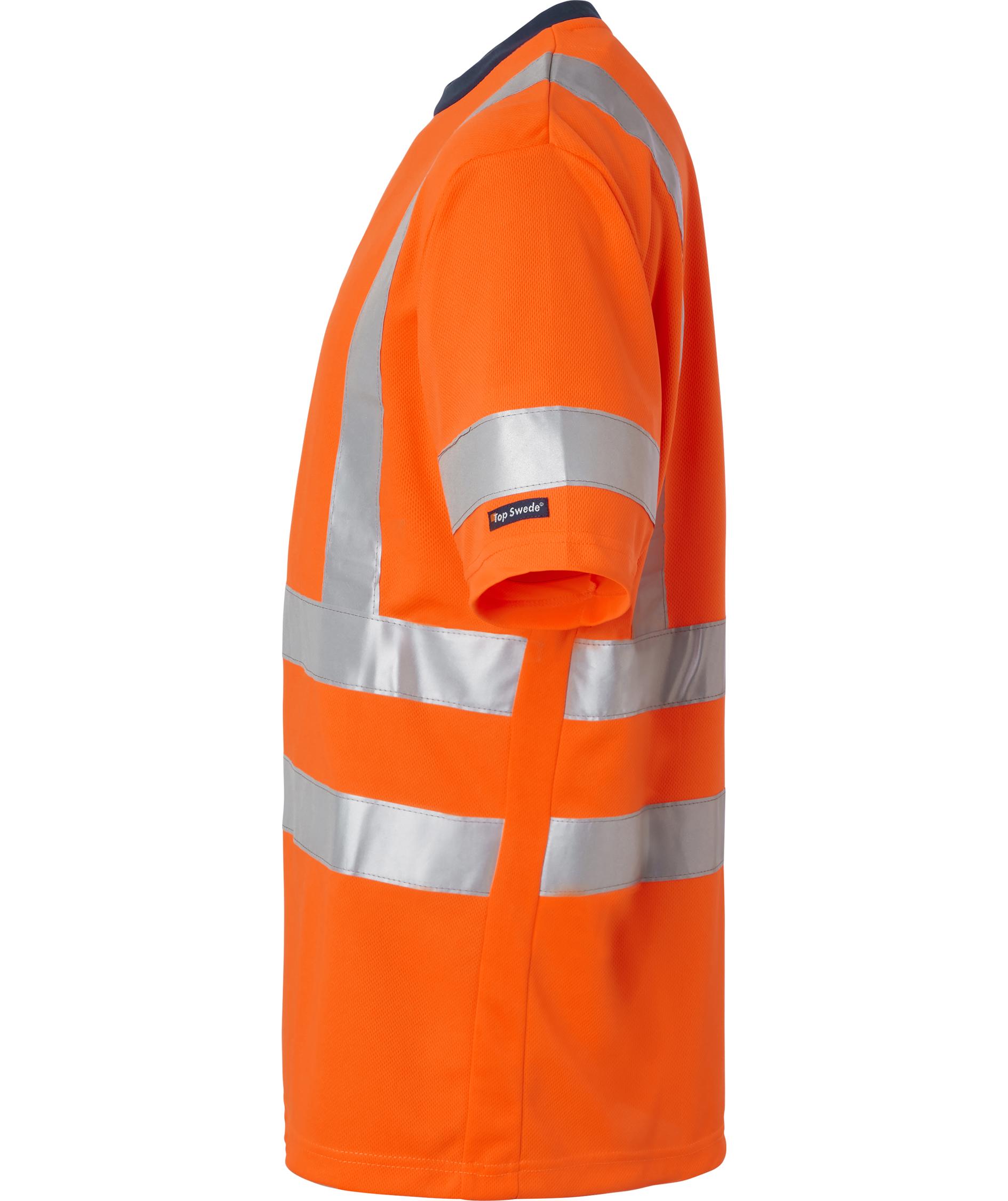 Top Swede T-shirt 224, Hi-vis Orange, large image number 3