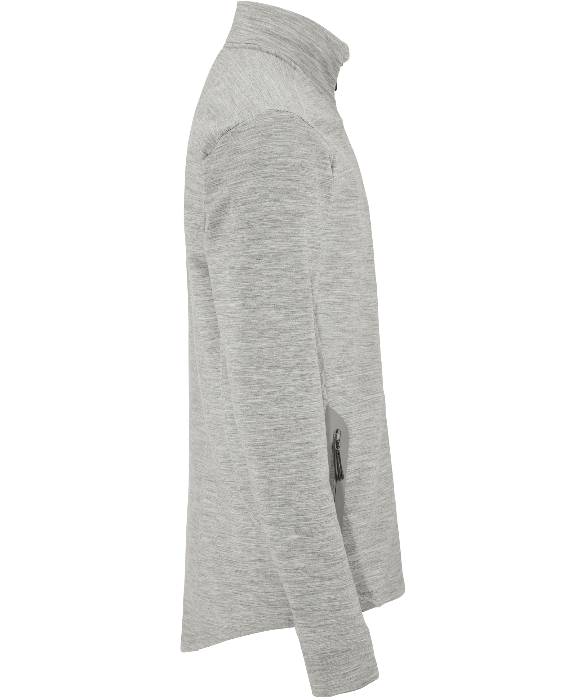 Craft PRO Explore Midlayer cardigan, Grey melange, large image number 3