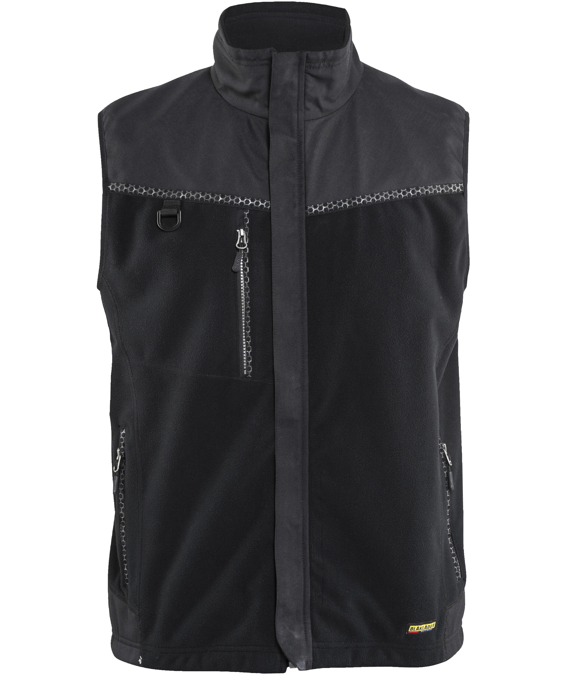 Bl&aring;kl&auml;der fleecevest, Sort