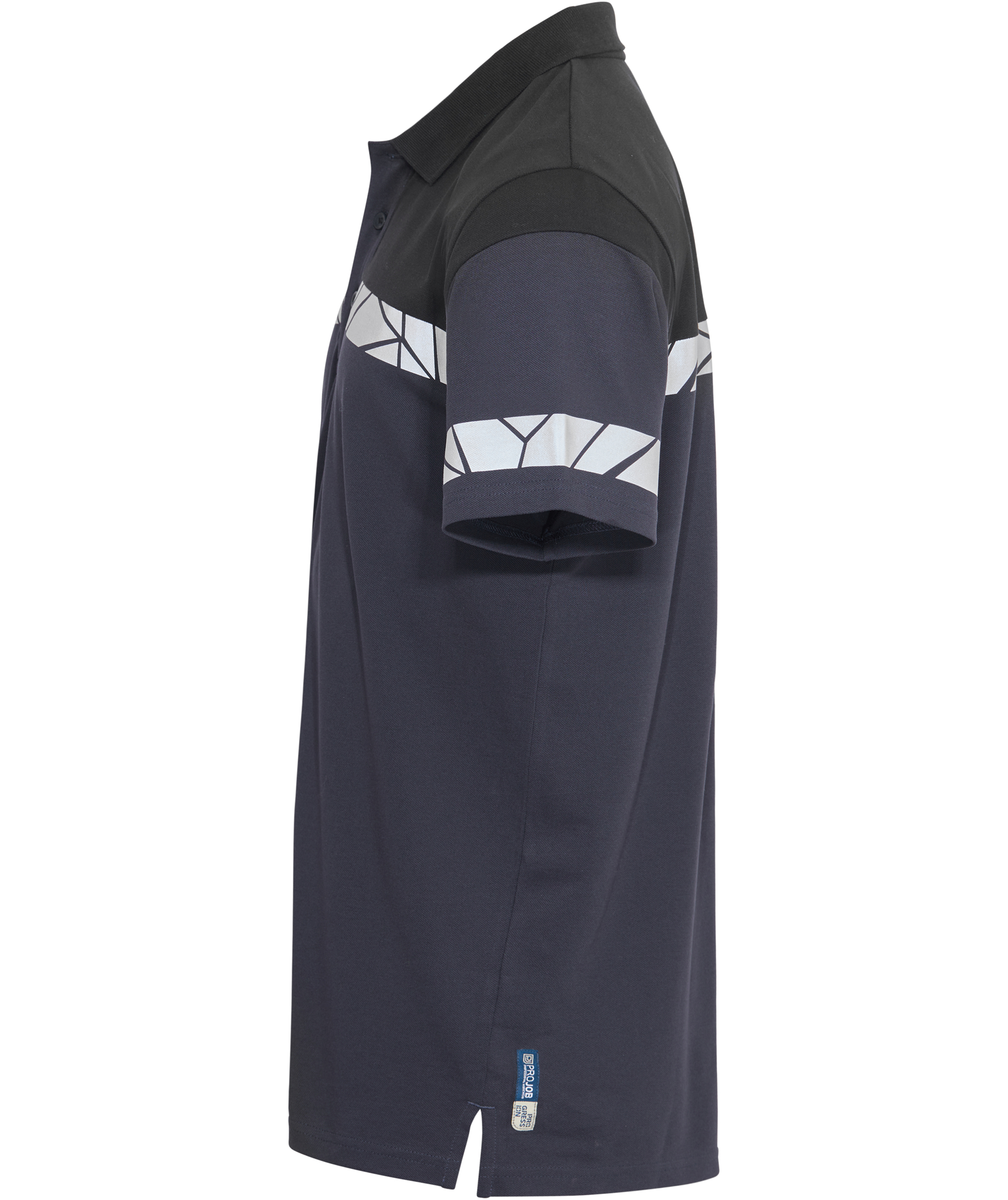ProJob polo shirt 7003, Marine Blue/Black, large image number 4