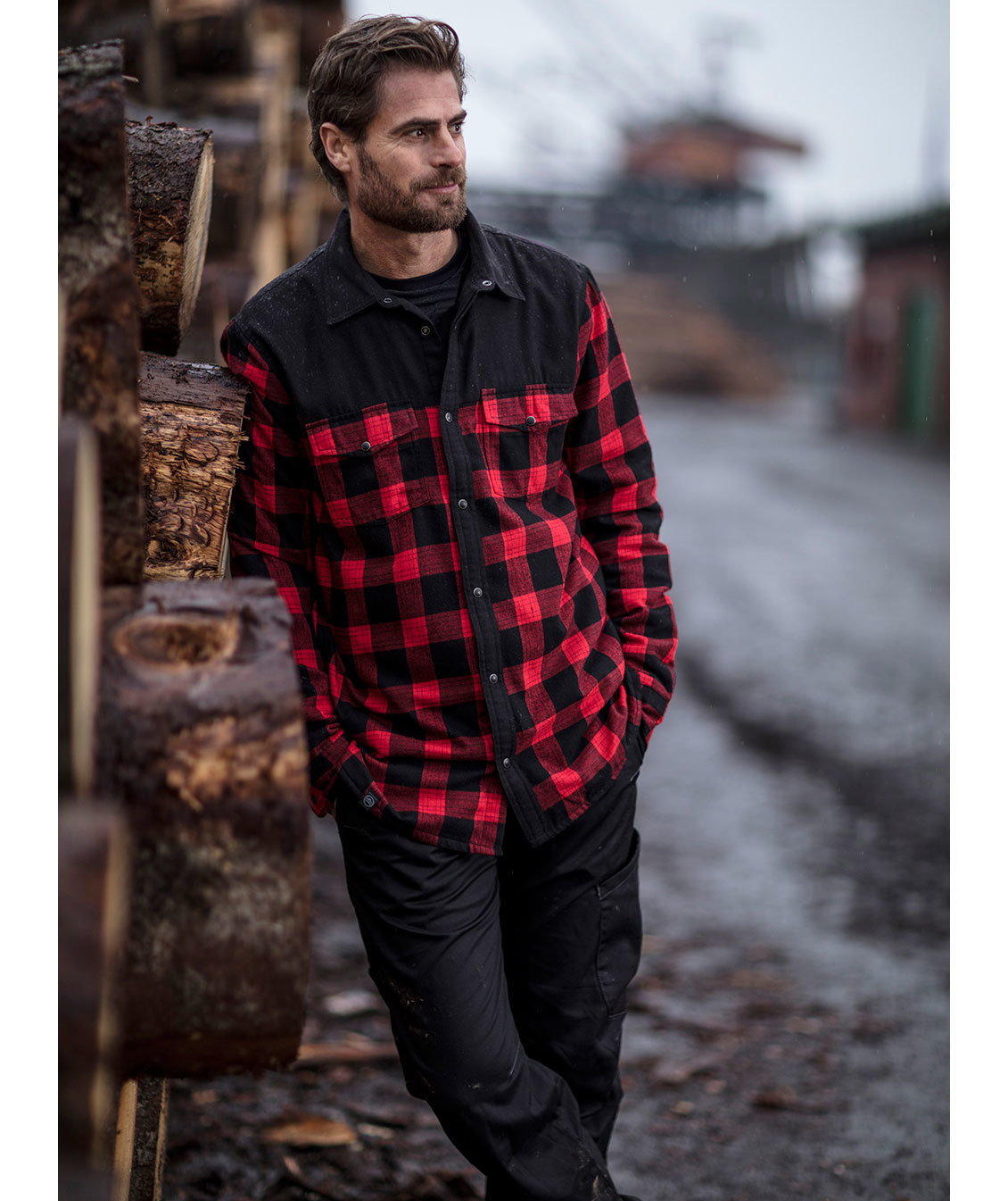 Stormtech Logan Thermal skjorte, R&ouml;d