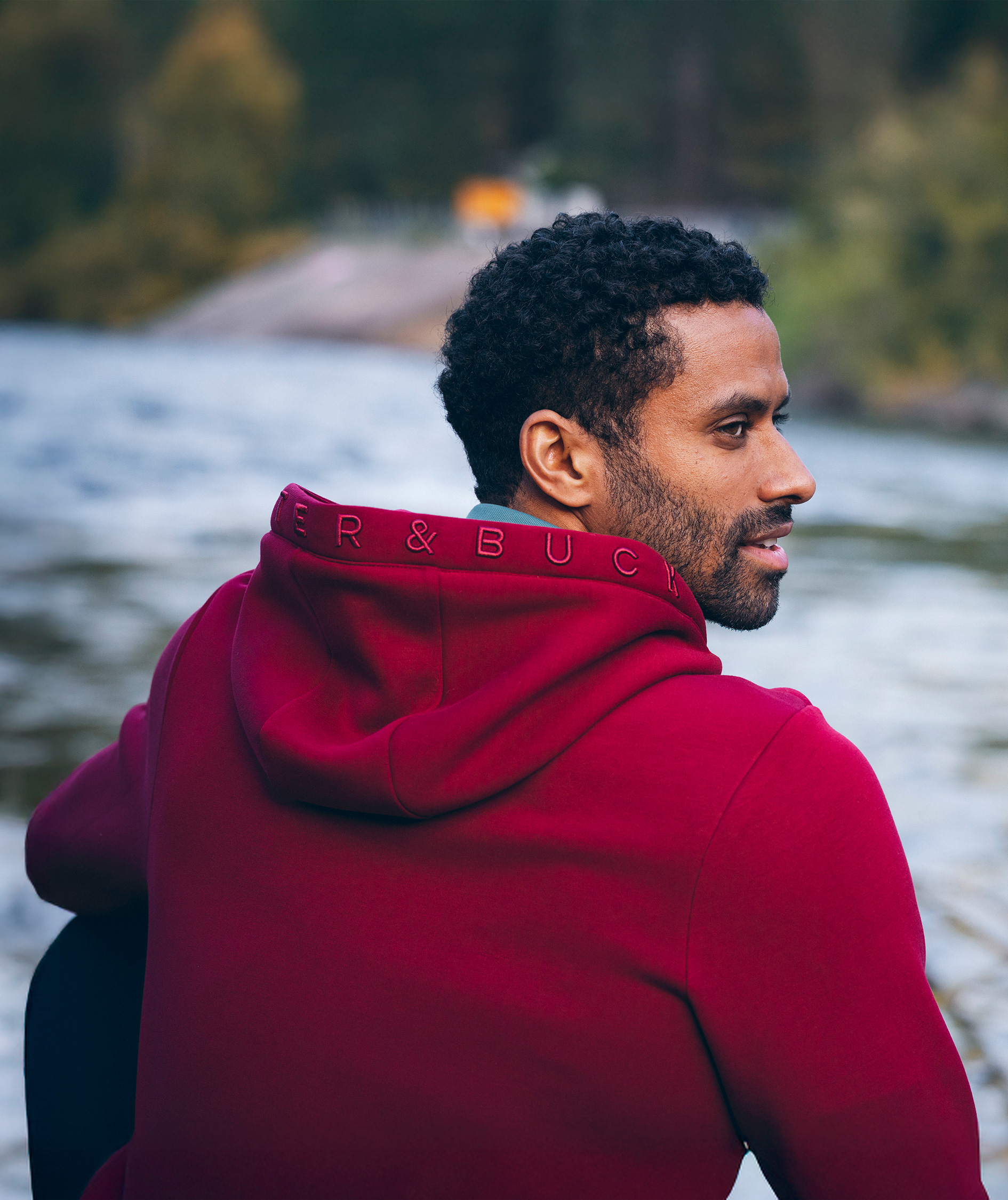 Cutter & Buck Pemberton hoodie, Vinr&ouml;d, large image number 5