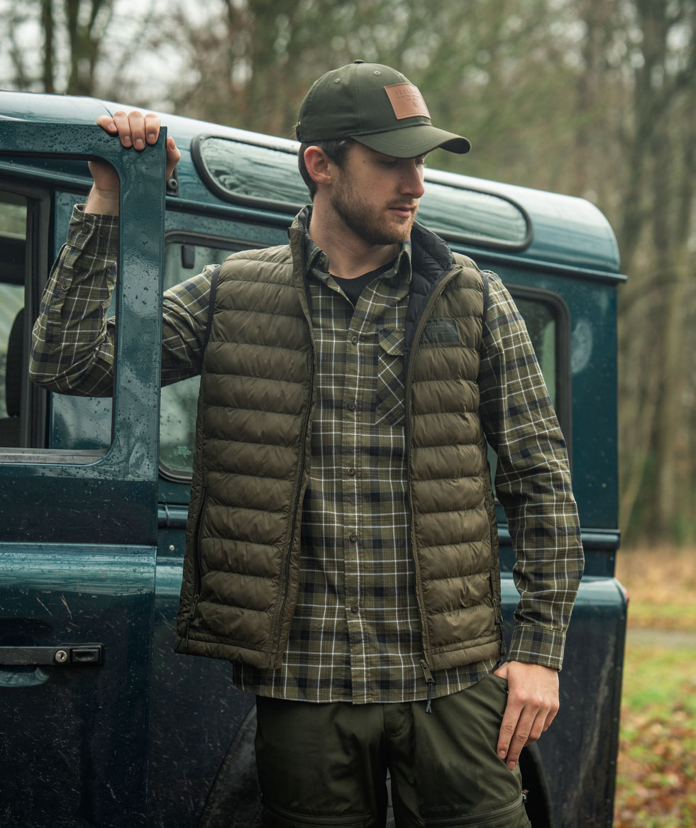 Seeland Fahrenheit Steppweste, Light pine