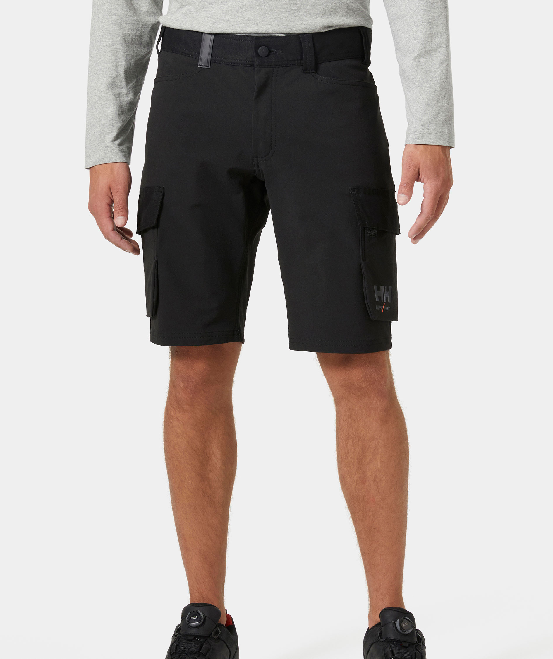 Helly Hansen Oxford 4X Connect&trade; cargoshorts full stretch, Black