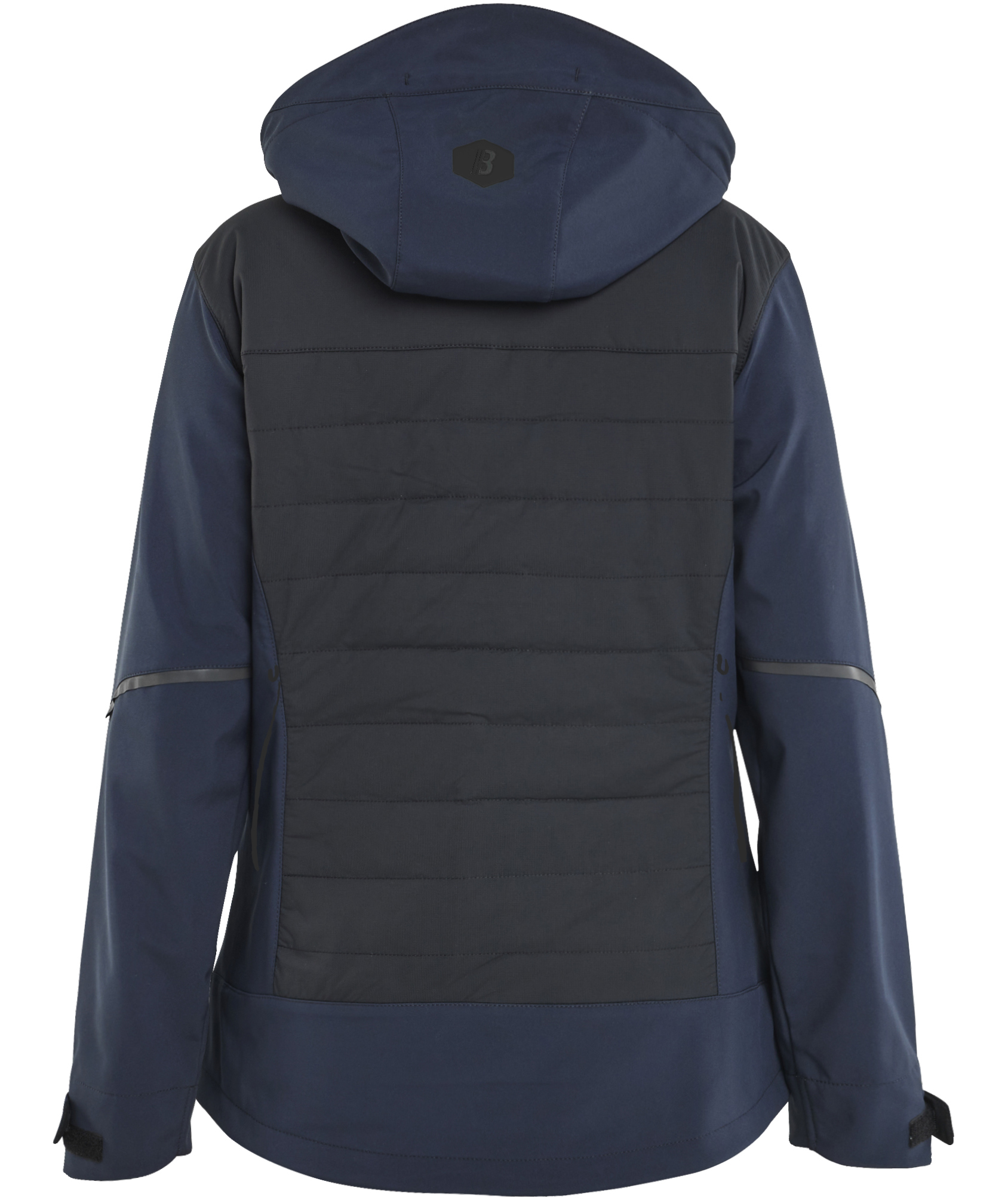 Bl&aring;kl&auml;der women's hybrid jacket, Dark Marine/Black