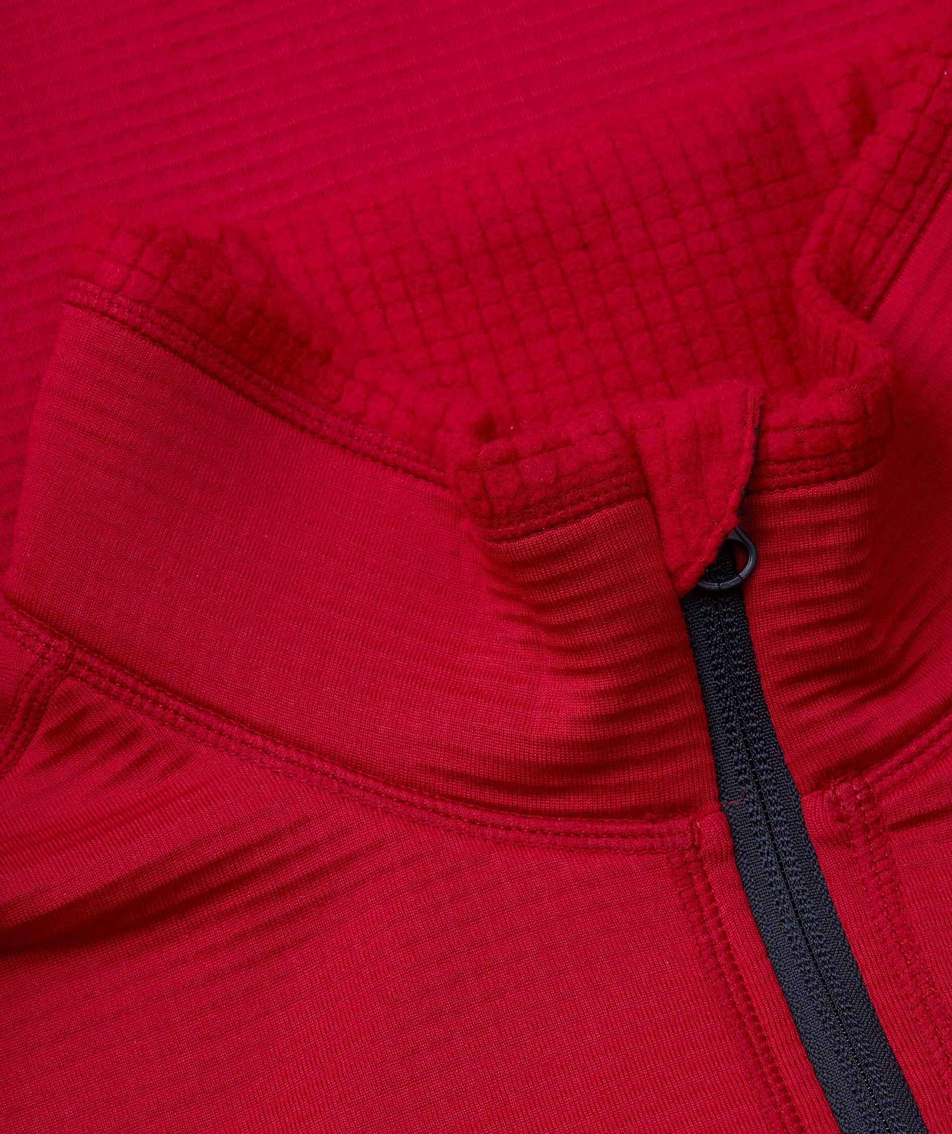 ID Stretch Komfort fleecetr&ouml;ja, R&ouml;d, large image number 3