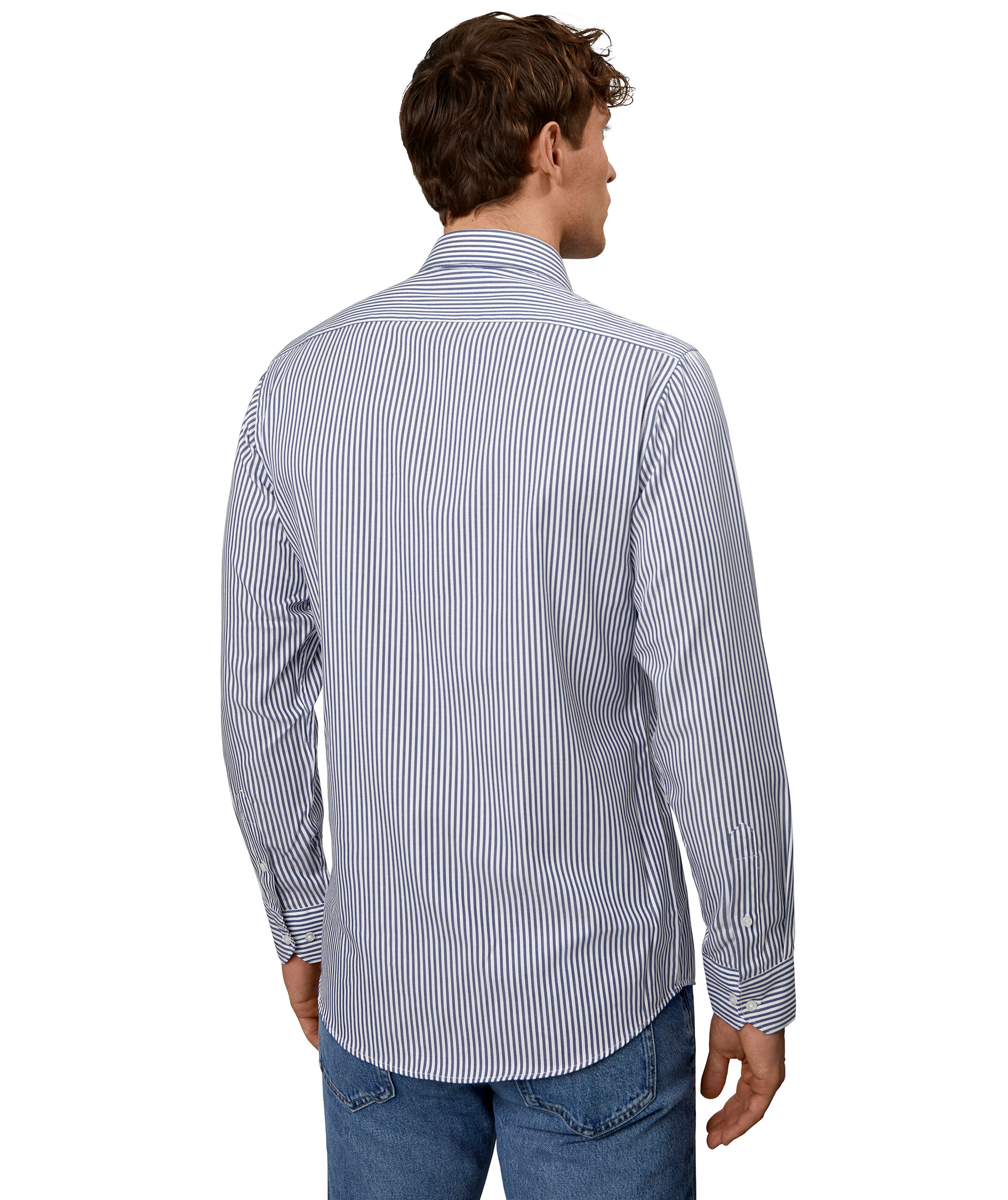 Seven Seas Kadet shirt, Navy, large image number 4