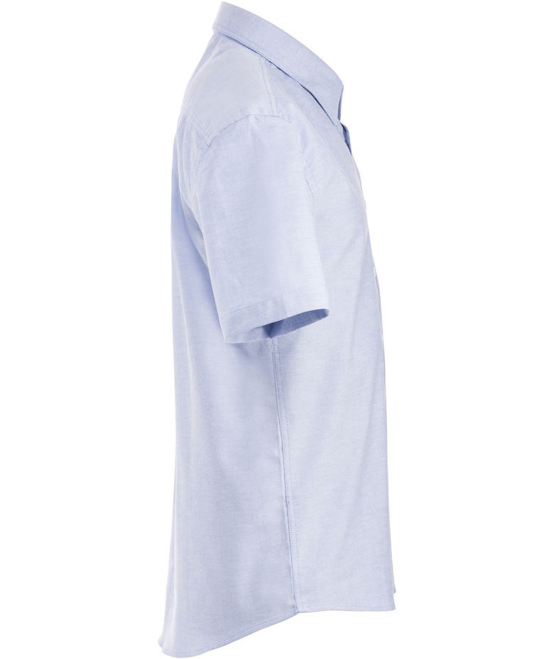 Clique Cambridge kort&auml;rmad skjorta, Bl&aring;, large image number 2