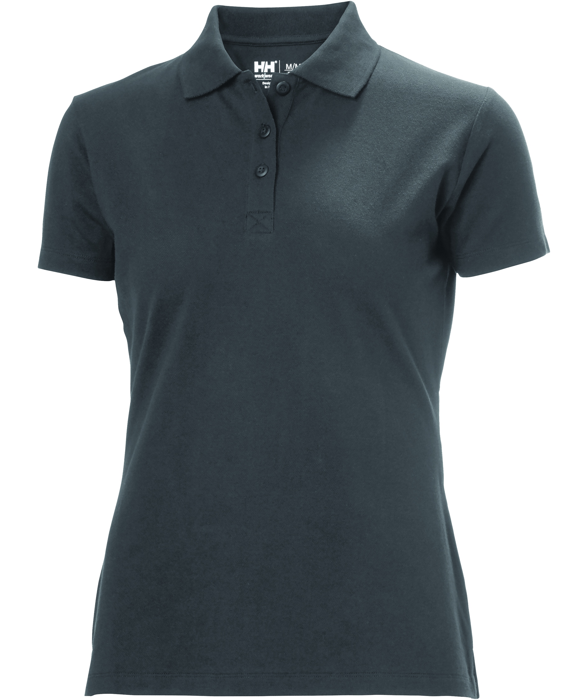 Helly Hansen Classic 2.0 women's polo T-shirt, Dark Grey, Dark Grey, swatch