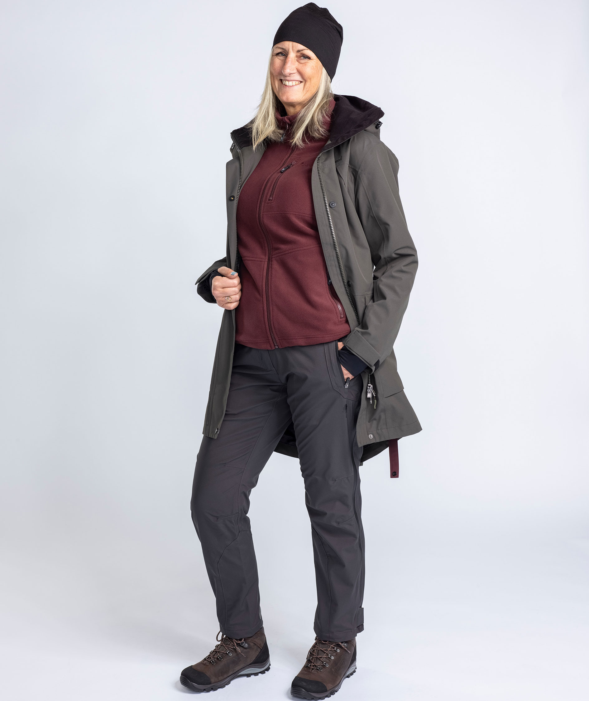 Pinewood dame regnparka