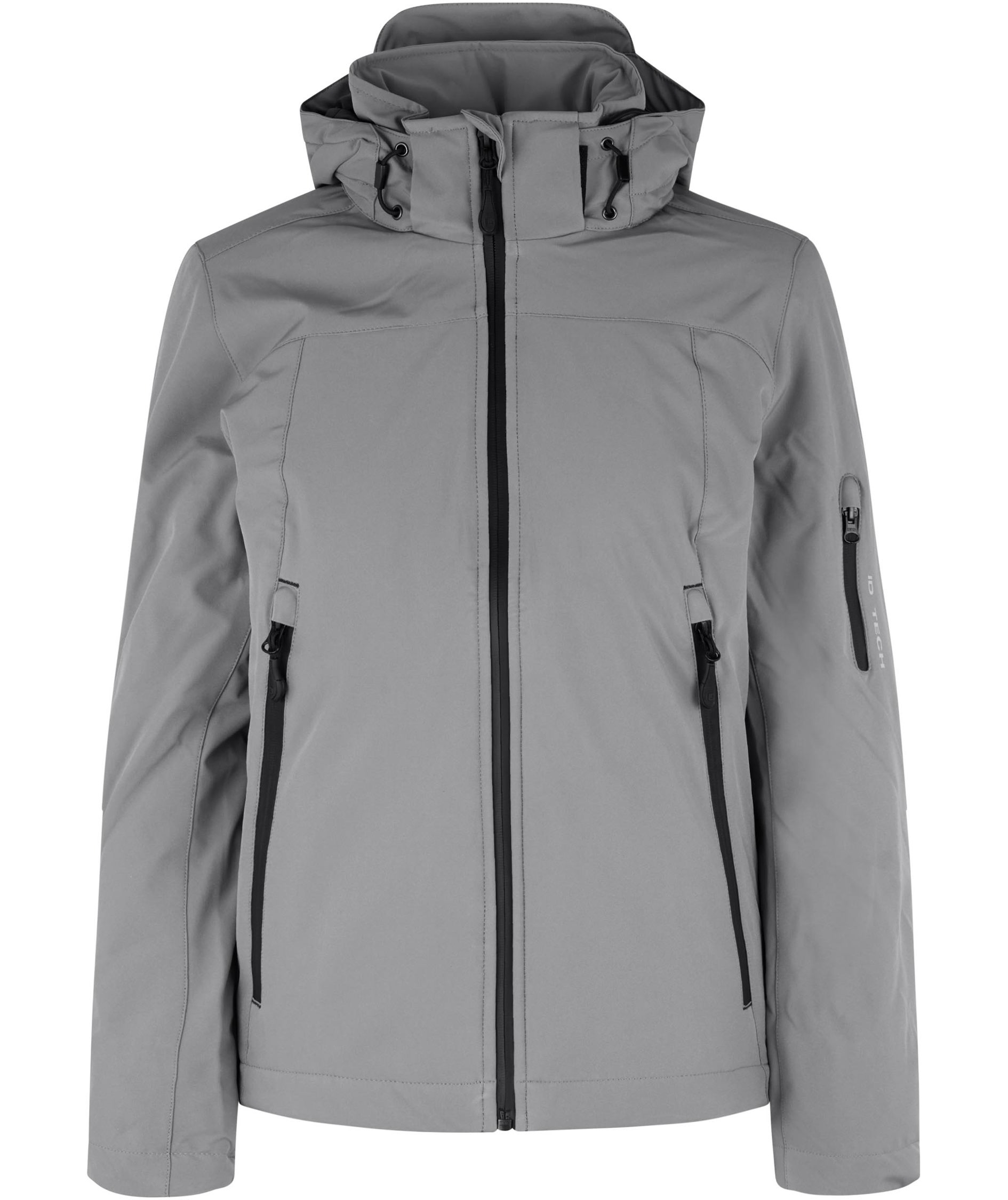 ID vinter softshelljacka dam, Gr&aring;, Gr&aring;, swatch