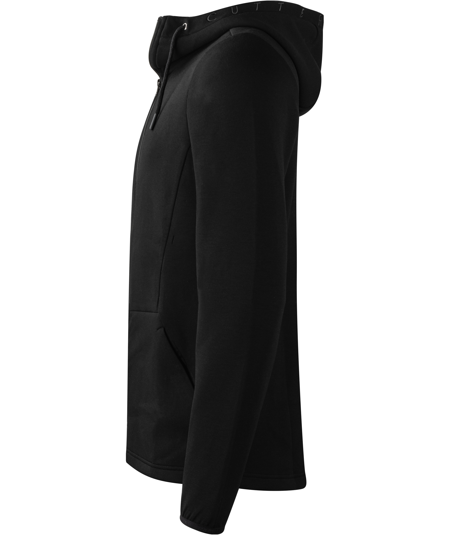 Cutter & Buck Pemberton hoodie med blixtl&aring;s, Black, large image number 3