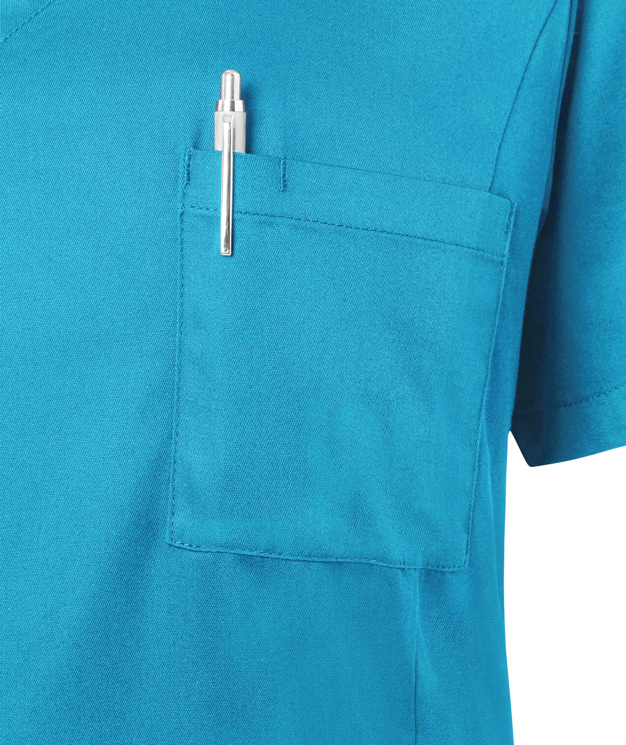 Karlowsky Essential Women's smock, Ocean blue, large image number 4