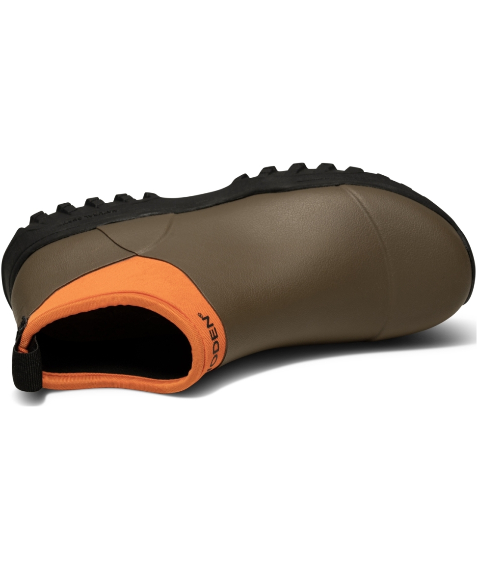 Woden Irene women's rubber boots, Dark Olive/Tiger, large image number 4