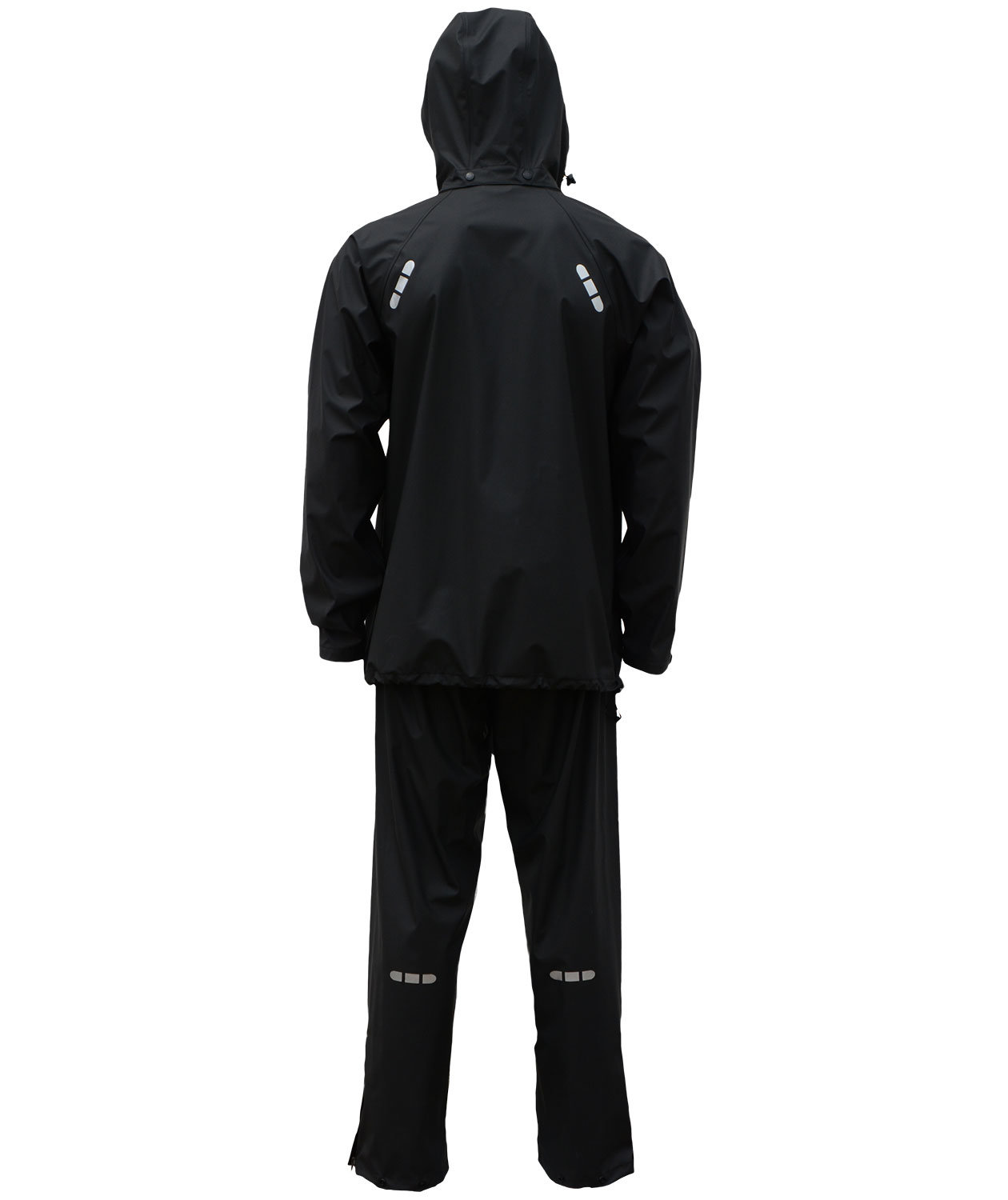 Lyngs&oslash;e PU regnsett LR1330, Svart