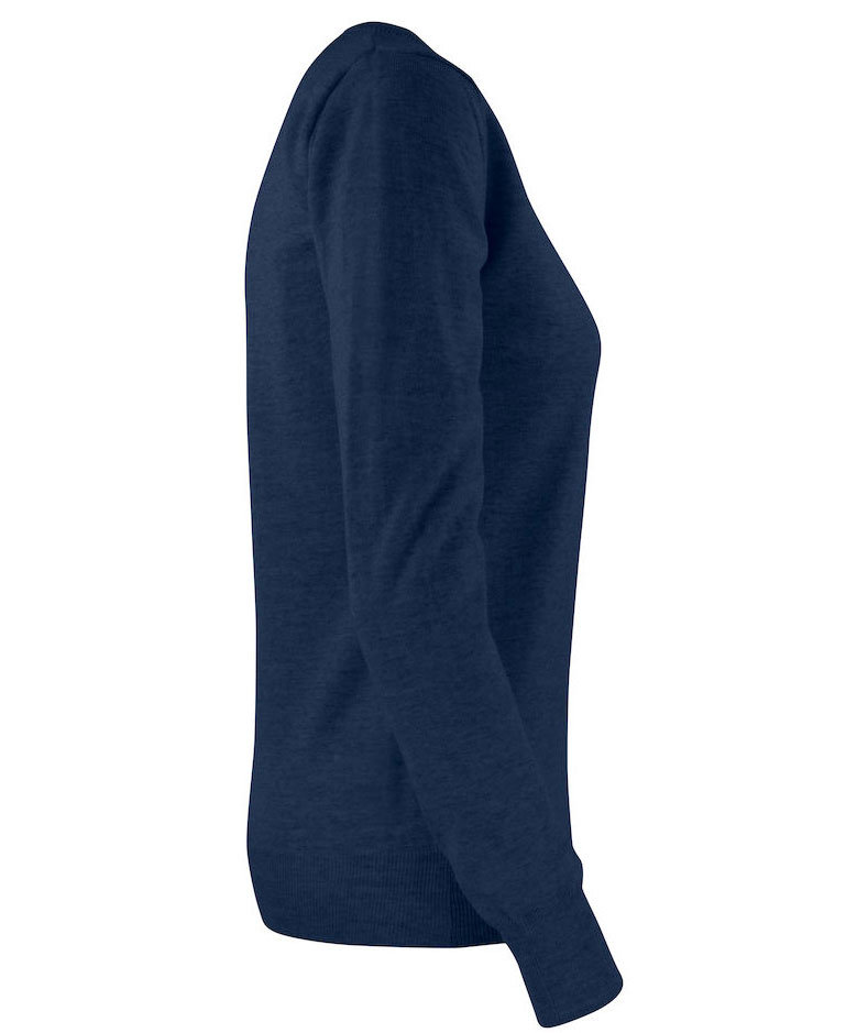 Cutter & Buck Kennewick Crewneck dam med merinoull, Dark navy, large image number 2