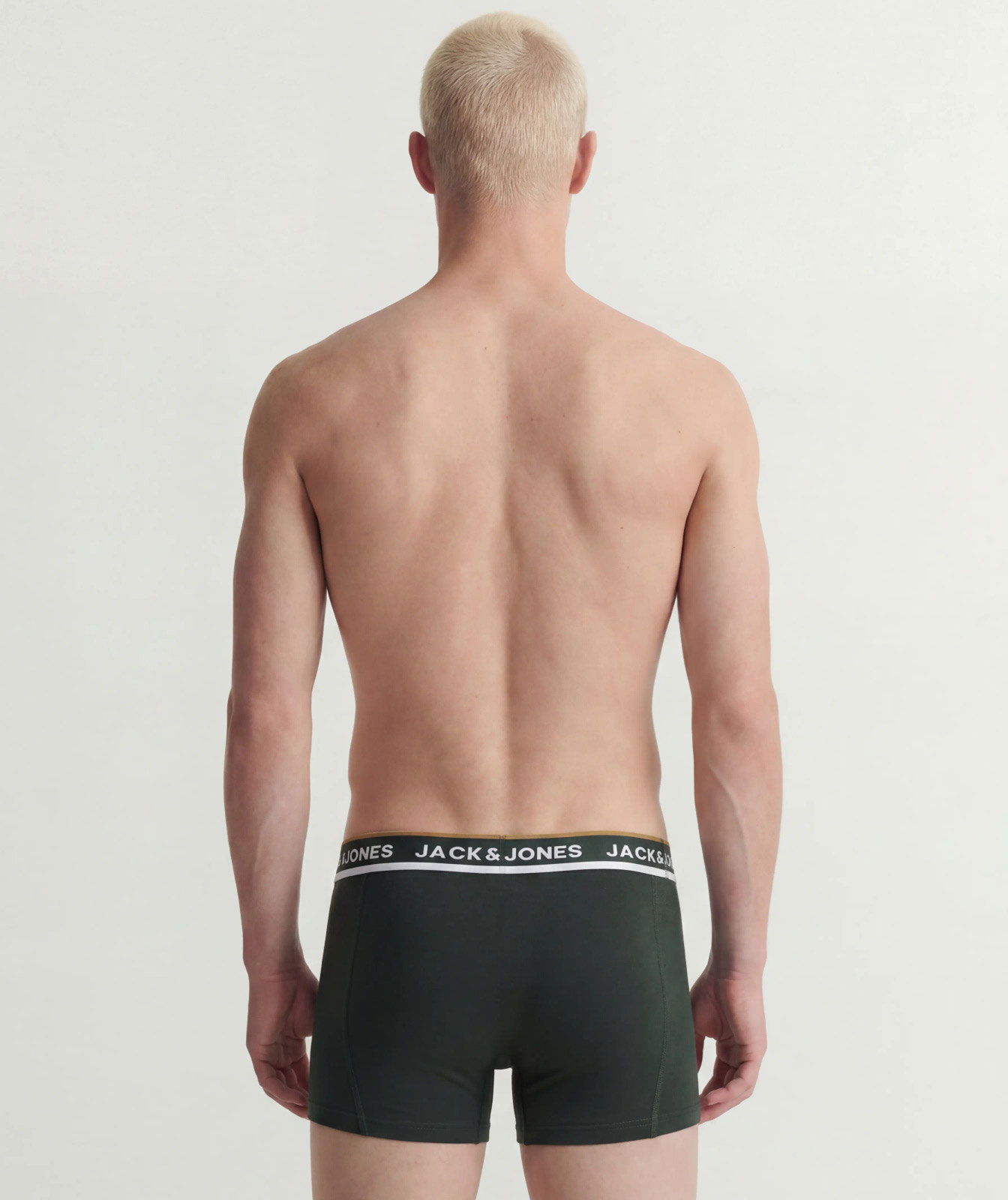 Jack & Jones JACSWAY SOLID 3-pack kalsong, Scarab, large image number 2
