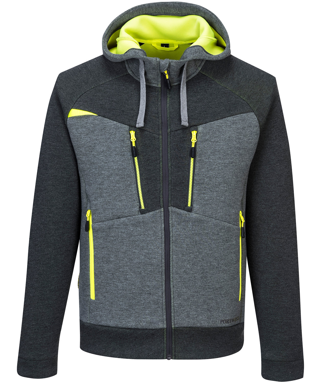Portwest DX4 Hoodie full stretch, Metall Grau