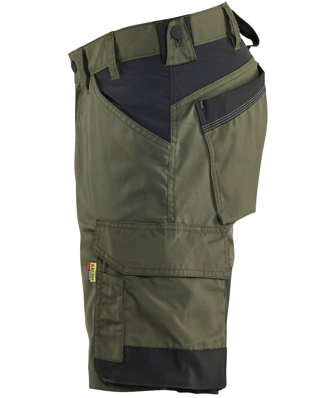 Bl&aring;kl&auml;der work shorts, Forest green/black, large image number 3