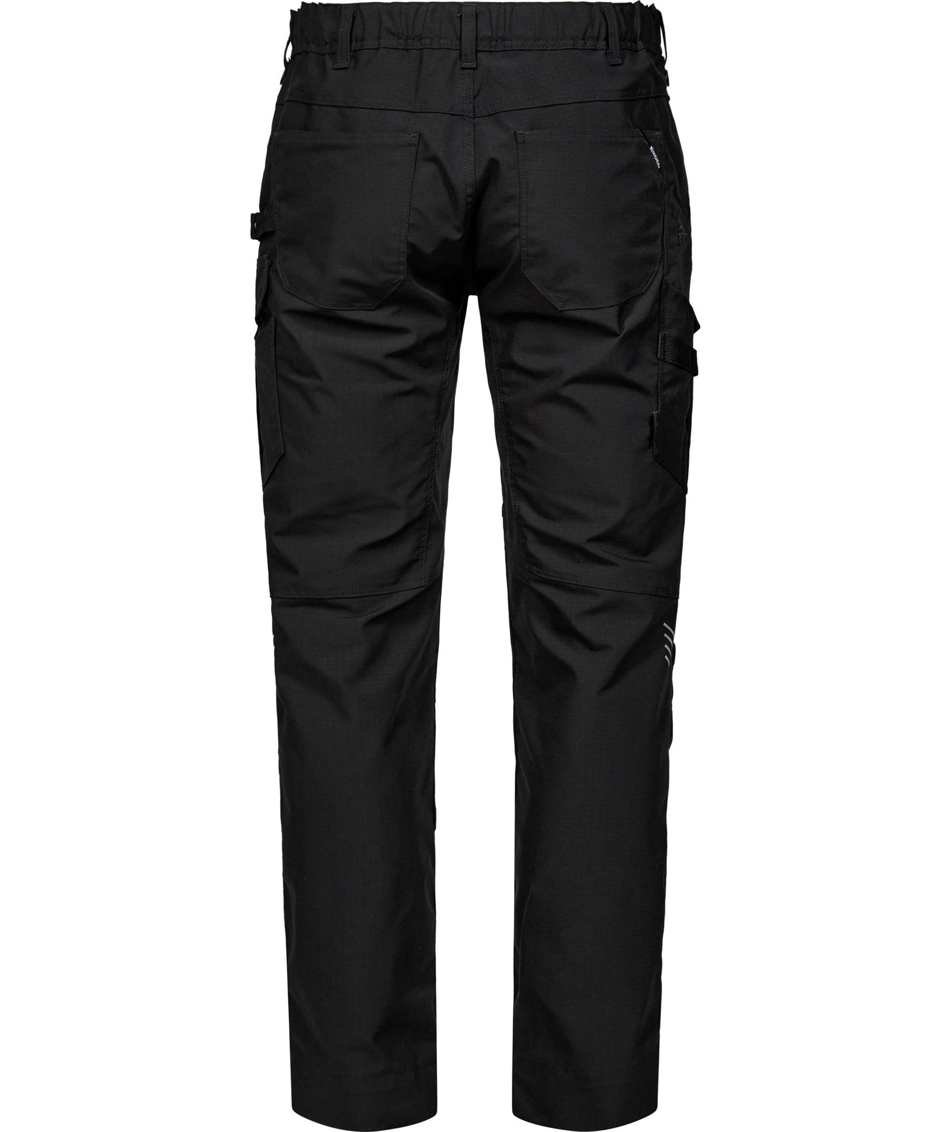 Engel Entire arbejdsbukser, Black, large image number 4