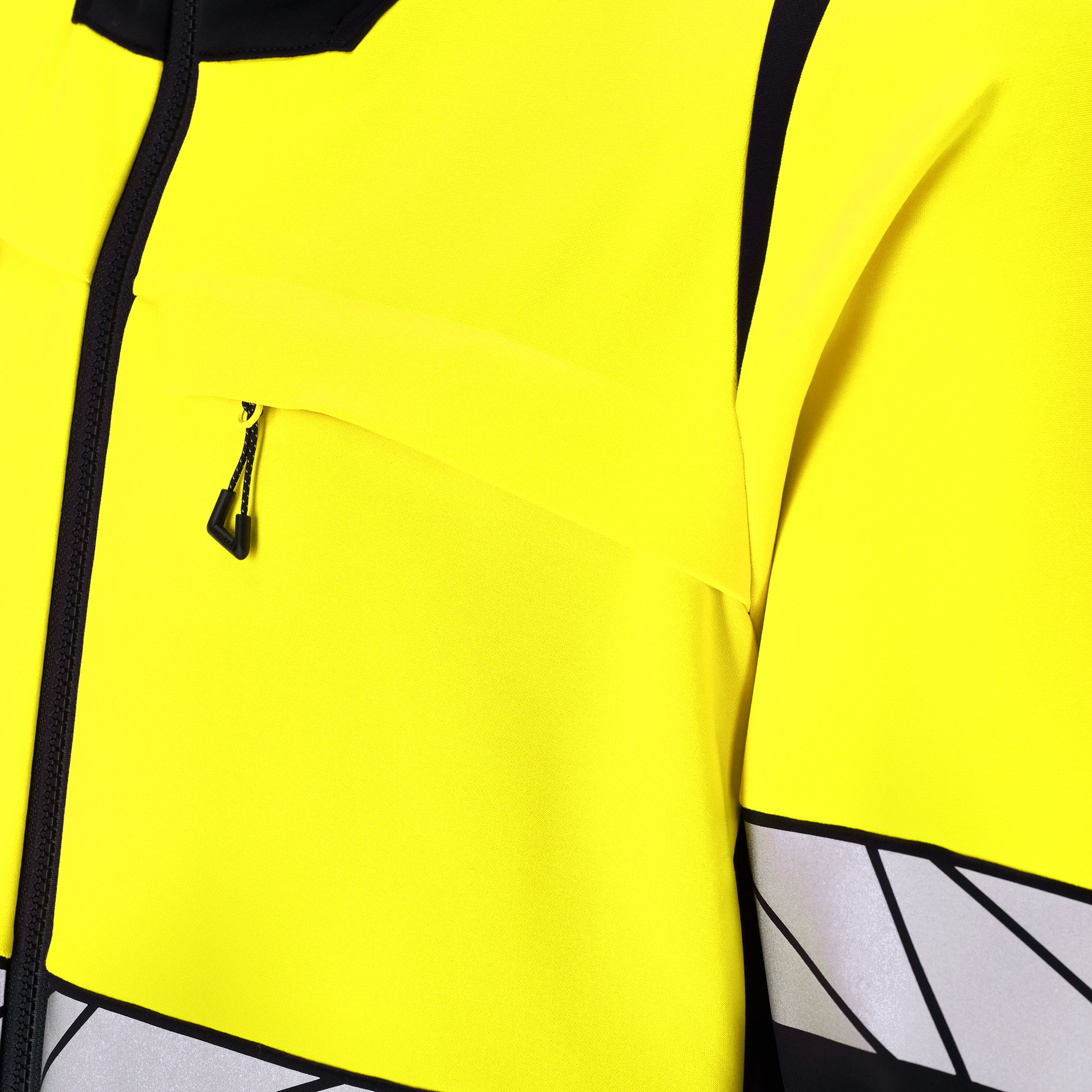 Mascot Accelerate Safe fleecegenser, Svart/Hi-Vis Gul, large image number 5
